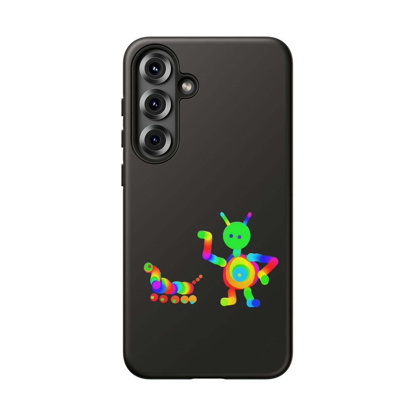 Martian with 5 Wheeled Friend / Phone Cases