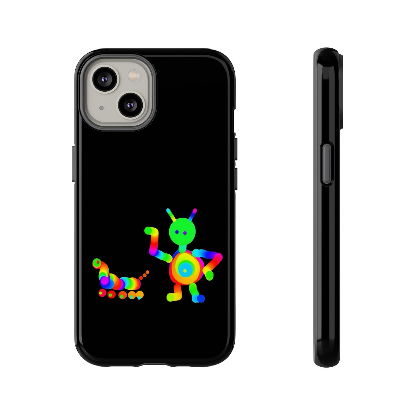 Martian with 5 Wheeled Friend / Phone Cases