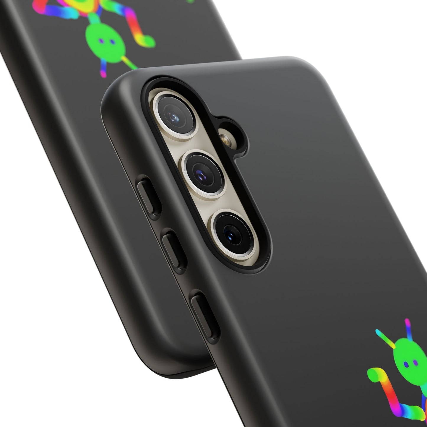 Martian with 5 Wheeled Friend / Phone Cases