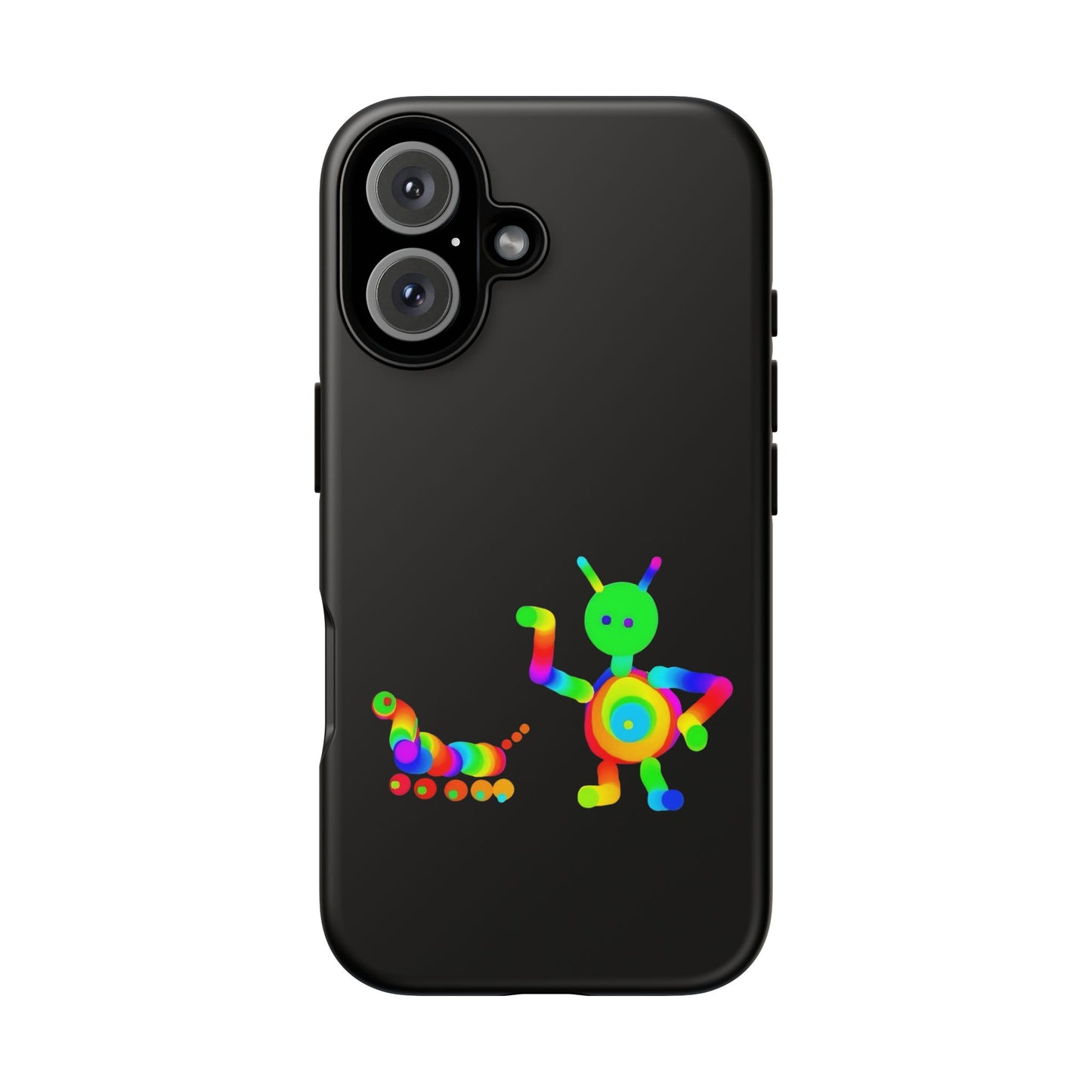 Martian with 5 Wheeled Friend / Phone Cases