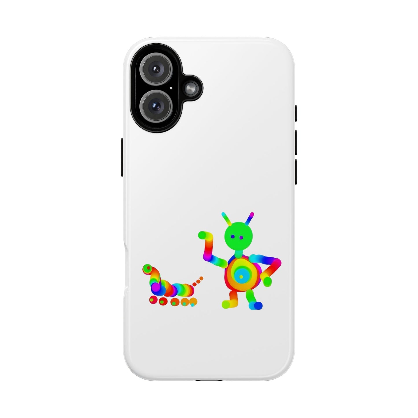 Martian with 5 Wheeled Friend / Phone Cases