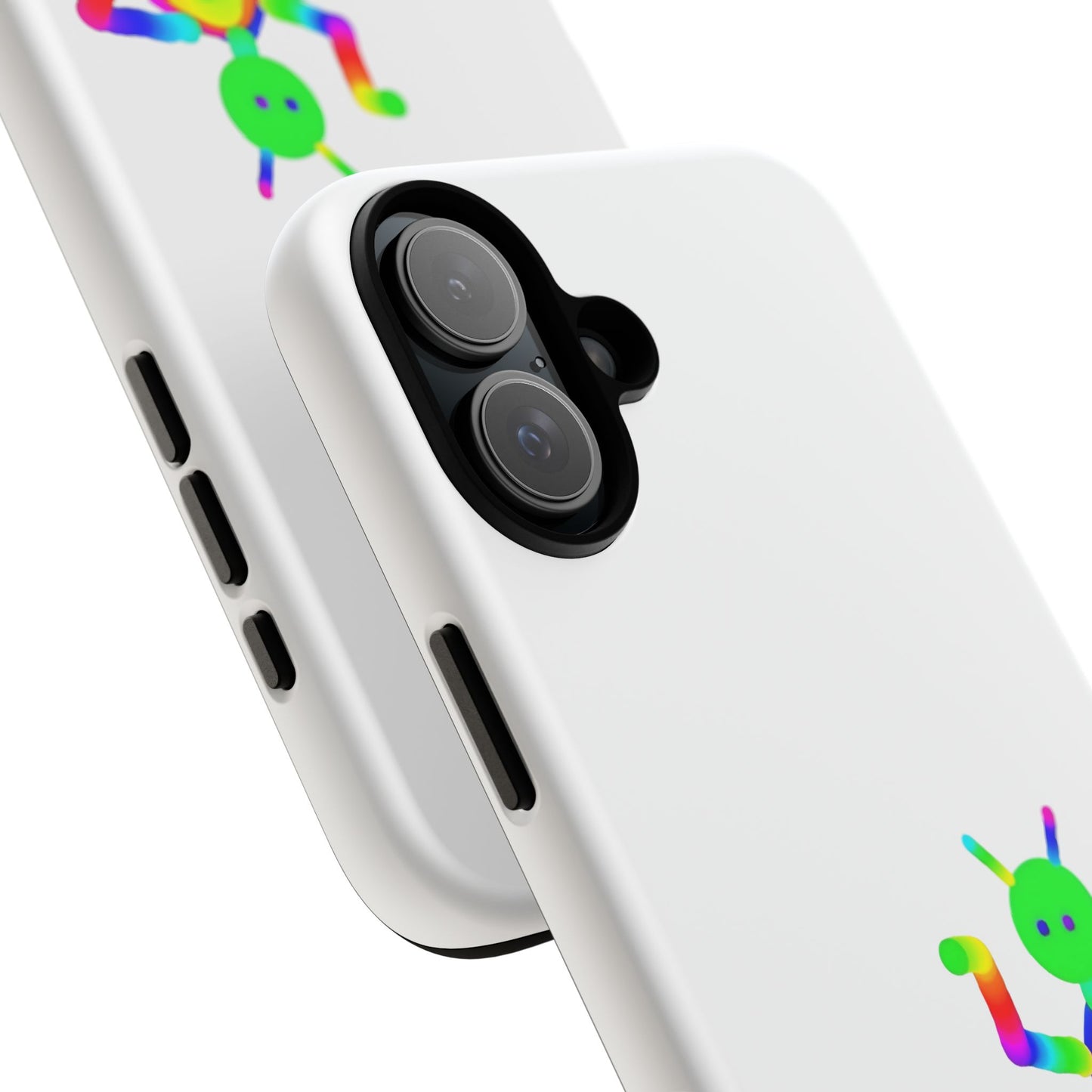 Martian with 5 Wheeled Friend / Phone Cases
