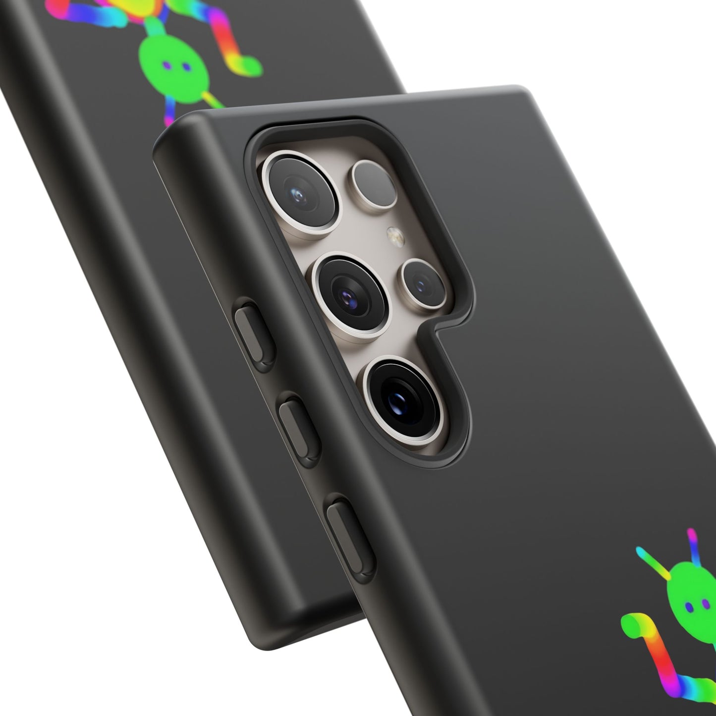 Martian with 5 Wheeled Friend / Phone Cases