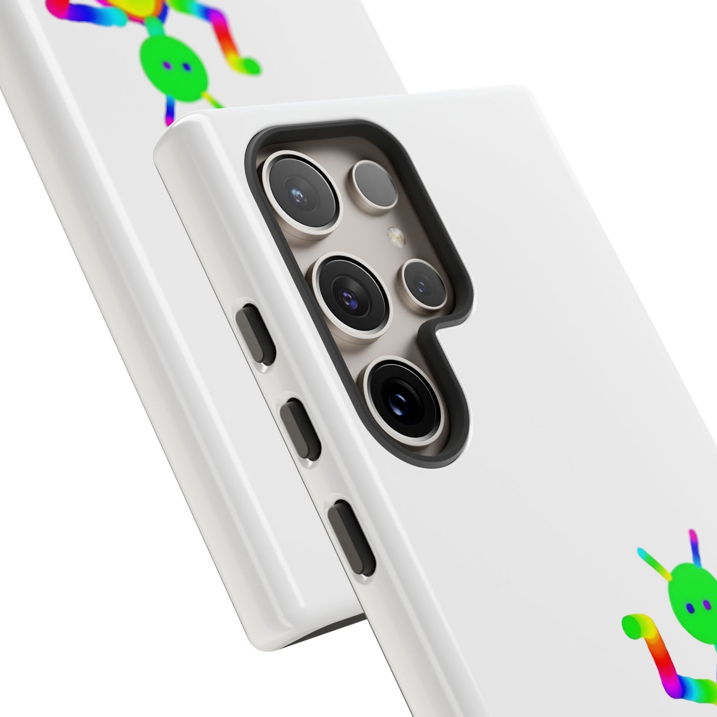 Martian with 5 Wheeled Friend / Phone Cases