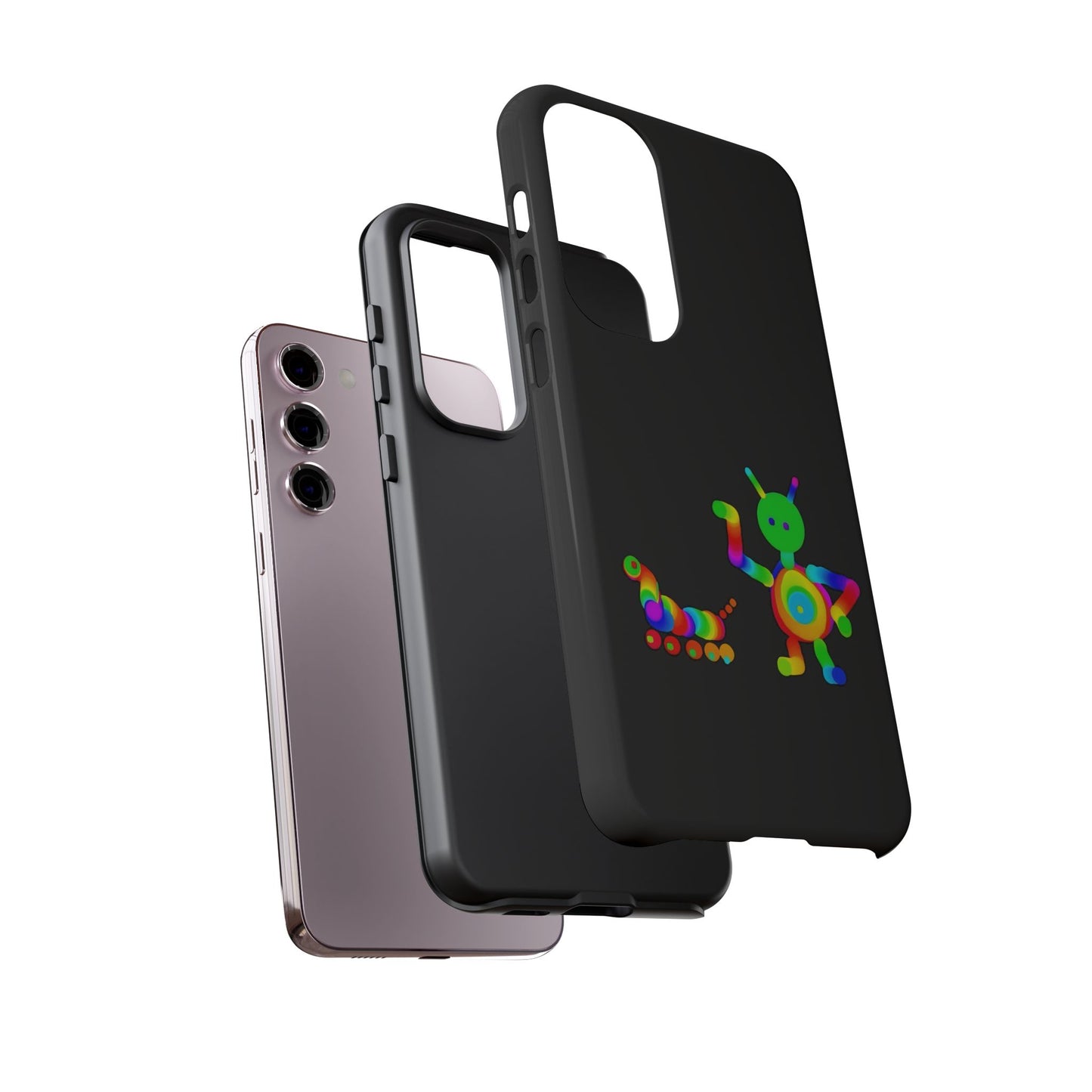 Martian with 5 Wheeled Friend / Phone Cases