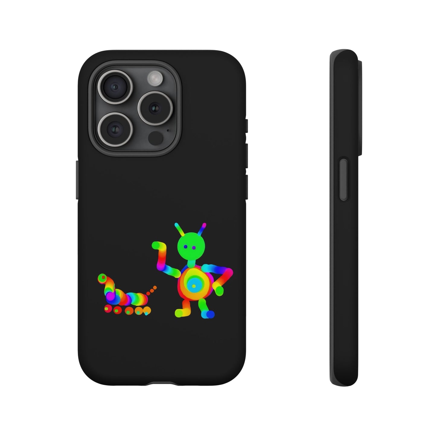 Martian with 5 Wheeled Friend / Phone Cases