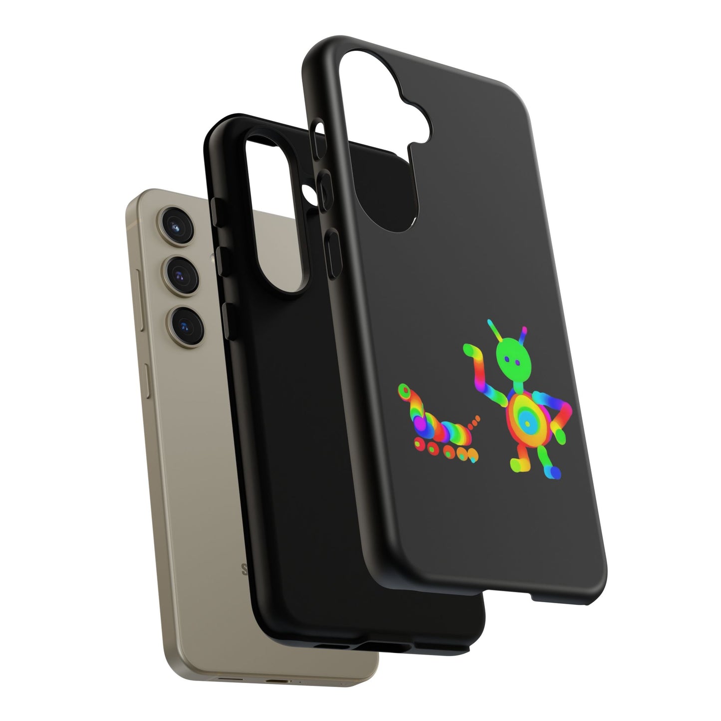 Martian with 5 Wheeled Friend / Phone Cases