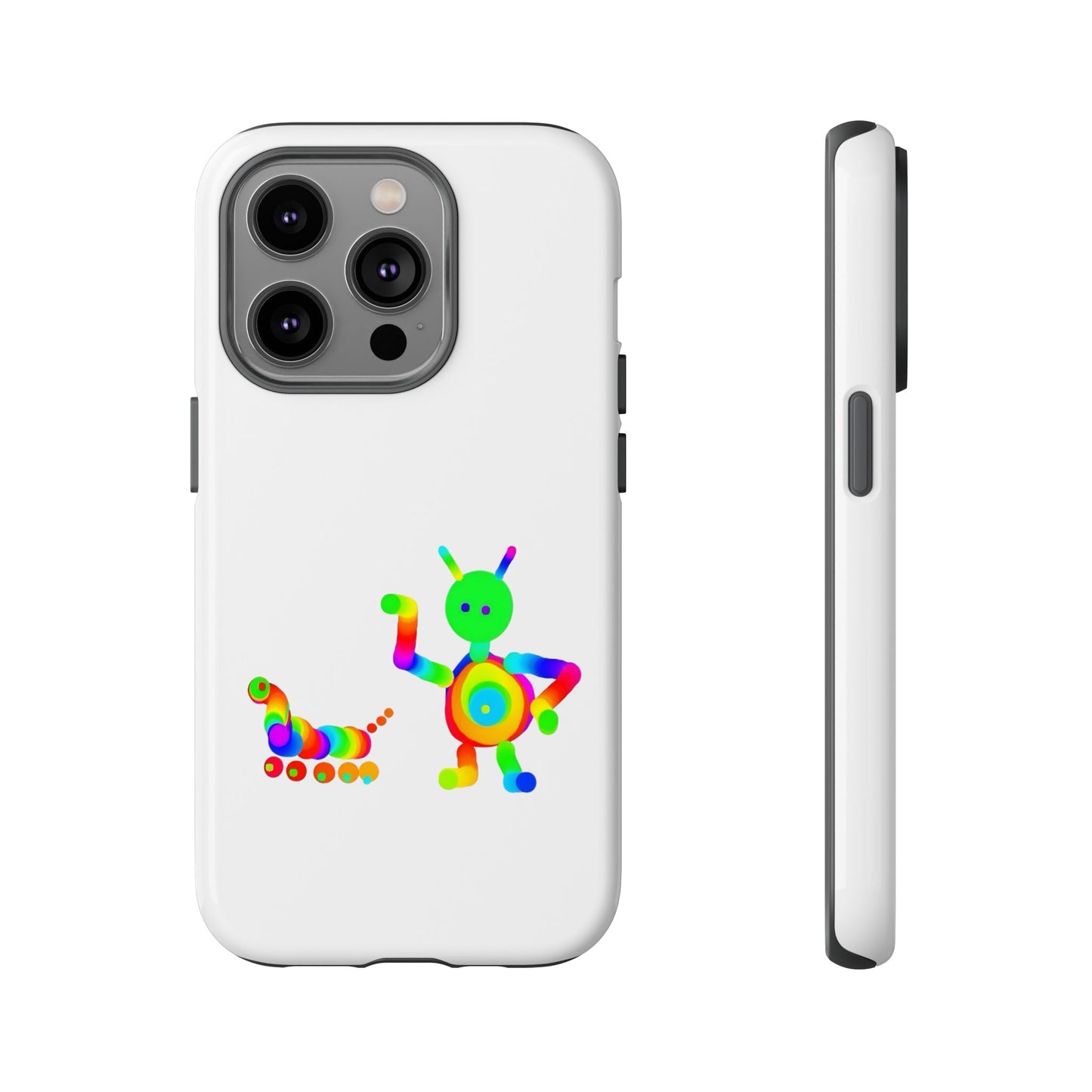 Martian with 5 Wheeled Friend / Phone Cases