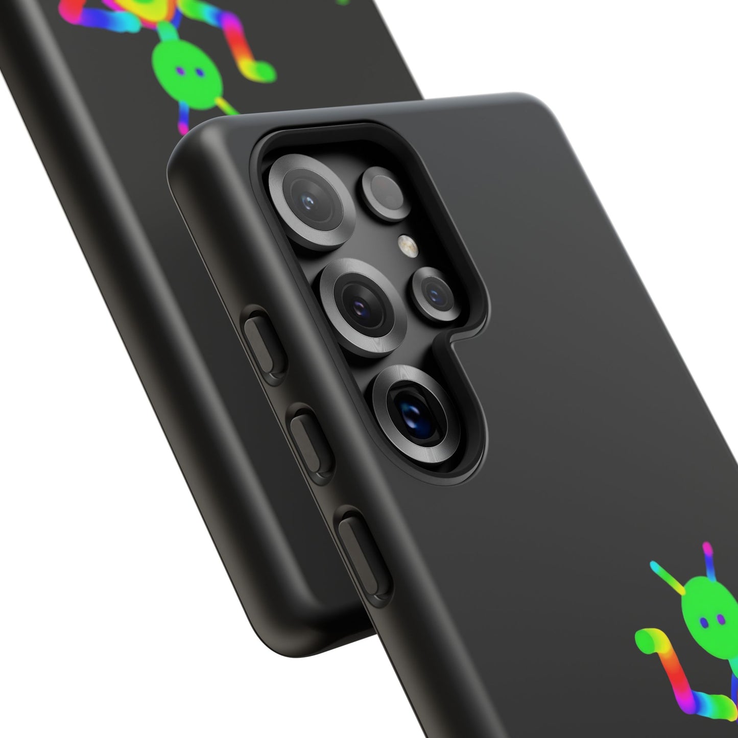 Martian with 5 Wheeled Friend / Phone Cases