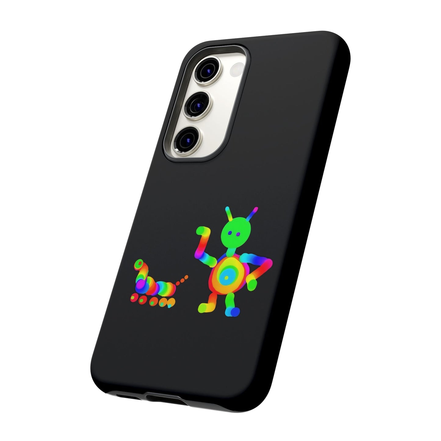Martian with 5 Wheeled Friend / Phone Cases