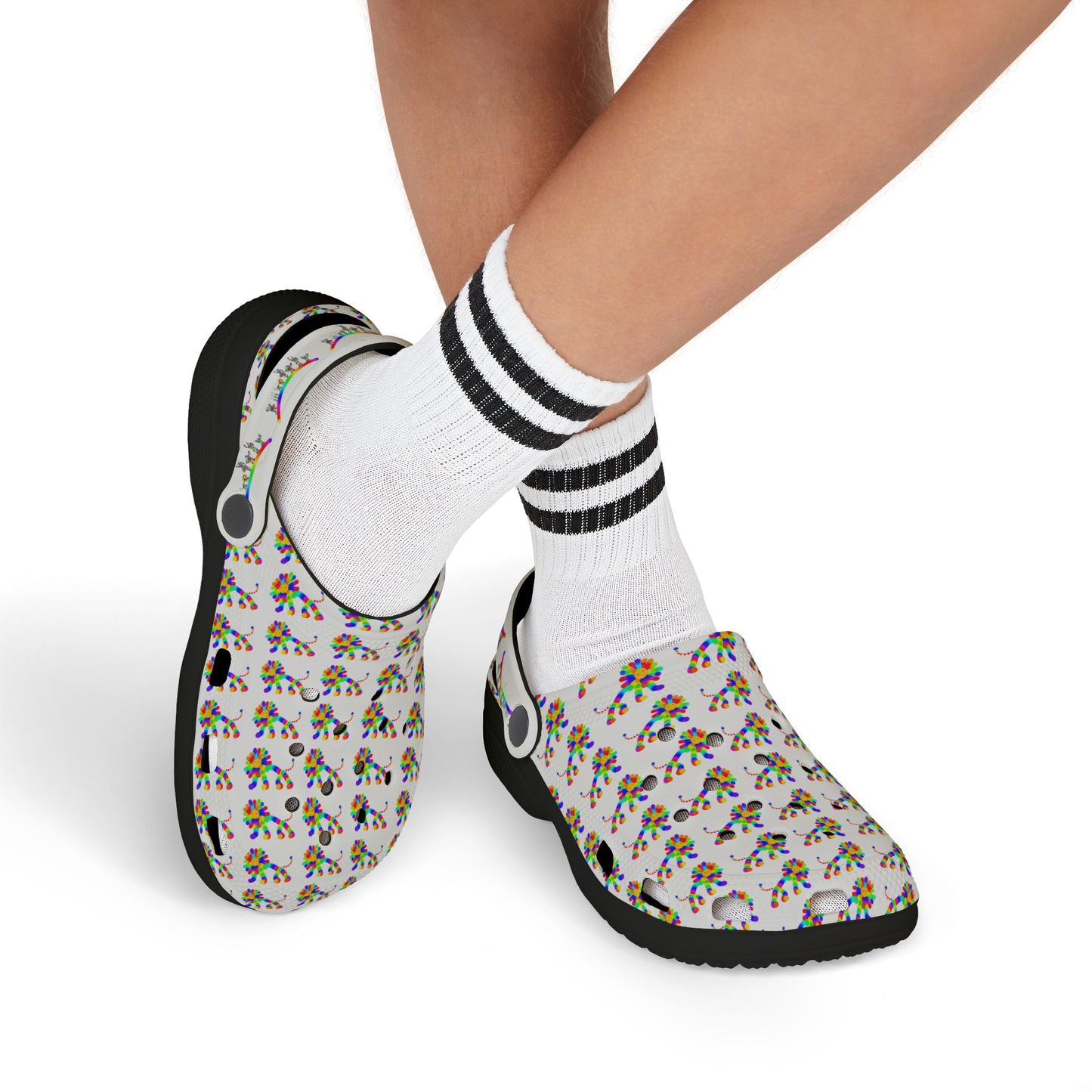 Marty Martians Lion / Kid's EVA Foam Clogs (AOP)