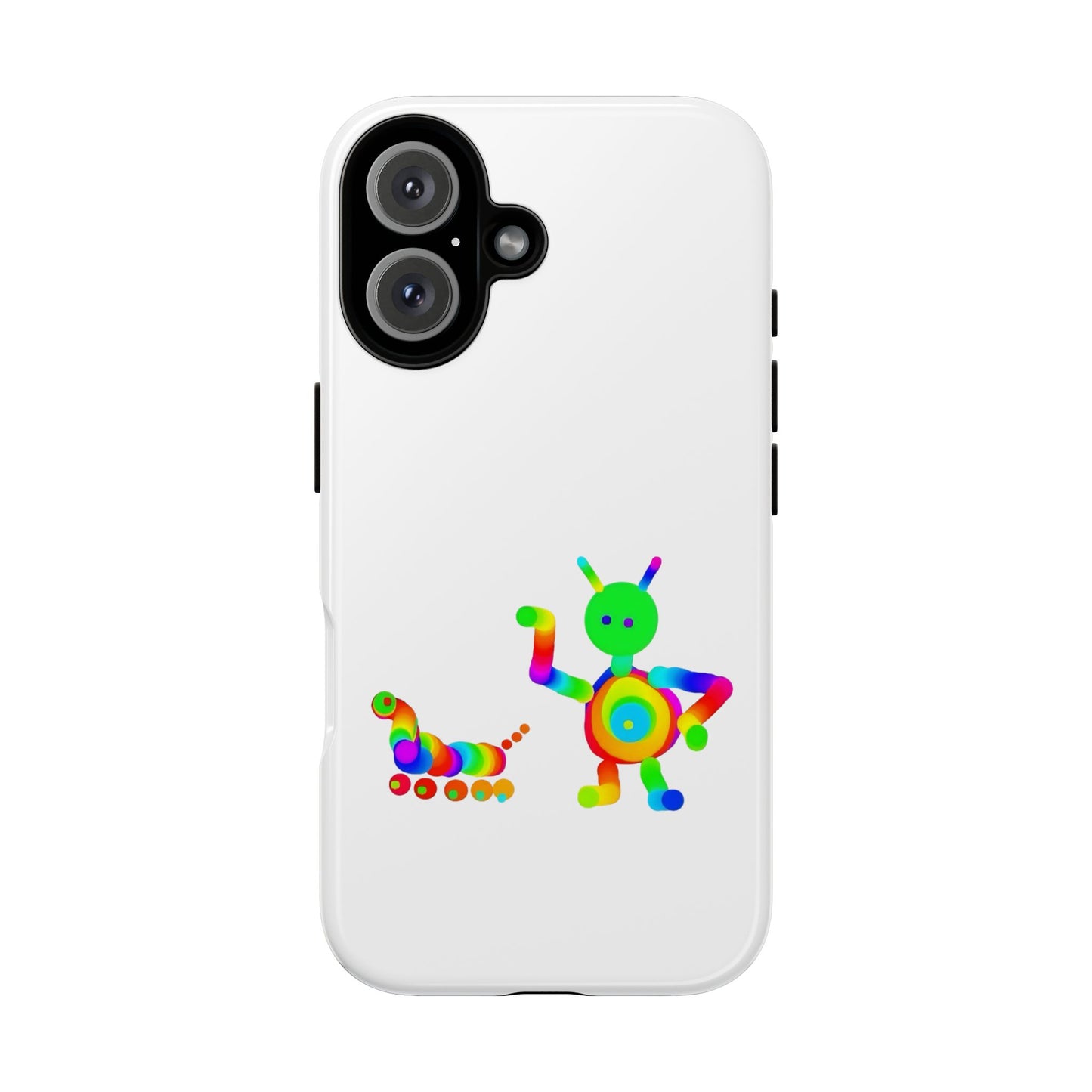 Martian with 5 Wheeled Friend / Phone Cases
