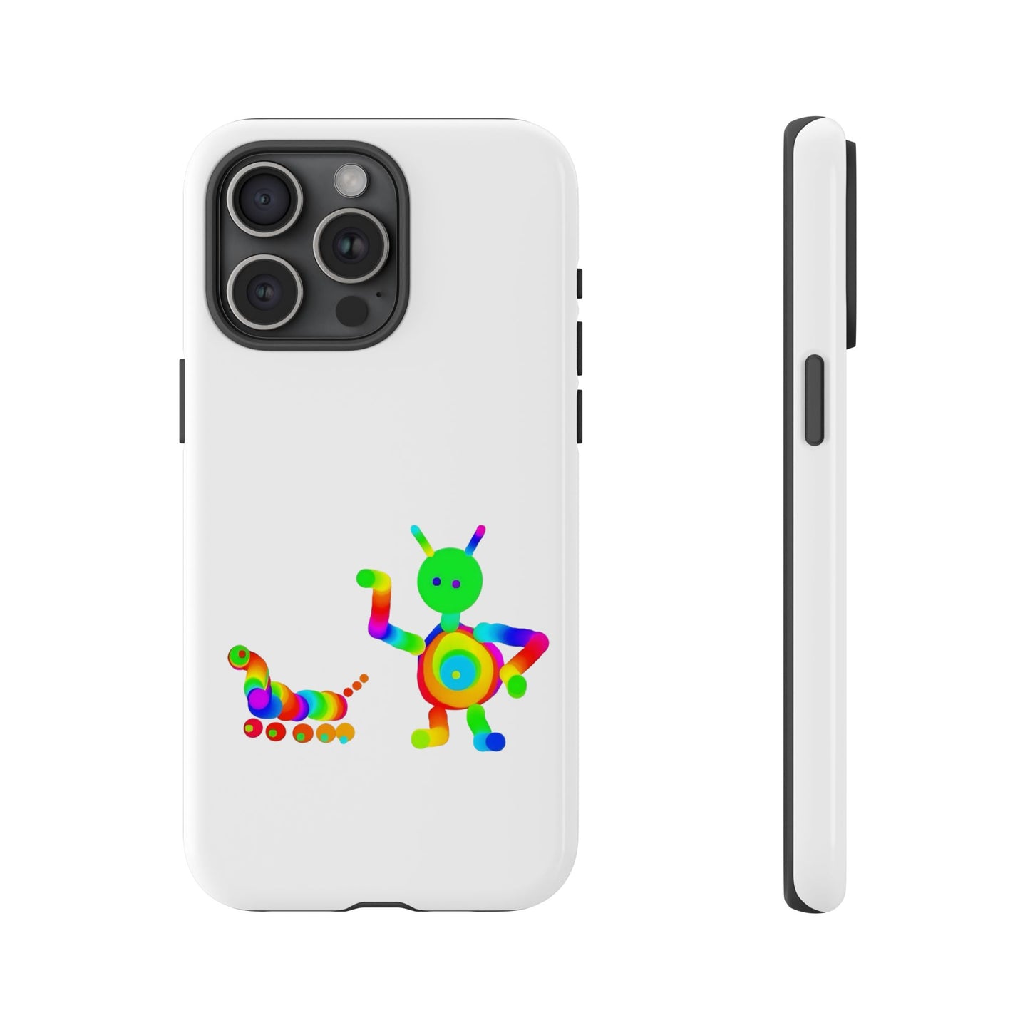 Martian with 5 Wheeled Friend / Phone Cases
