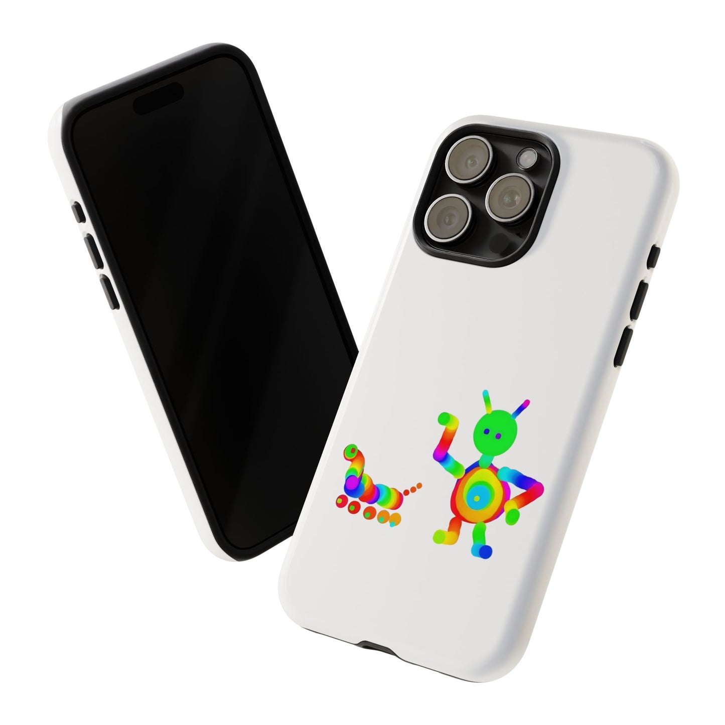 Martian with 5 Wheeled Friend / Phone Cases