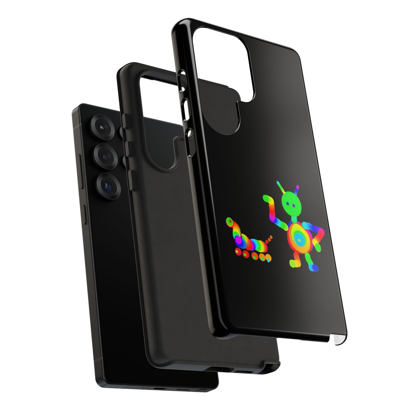 Martian with 5 Wheeled Friend / Phone Cases