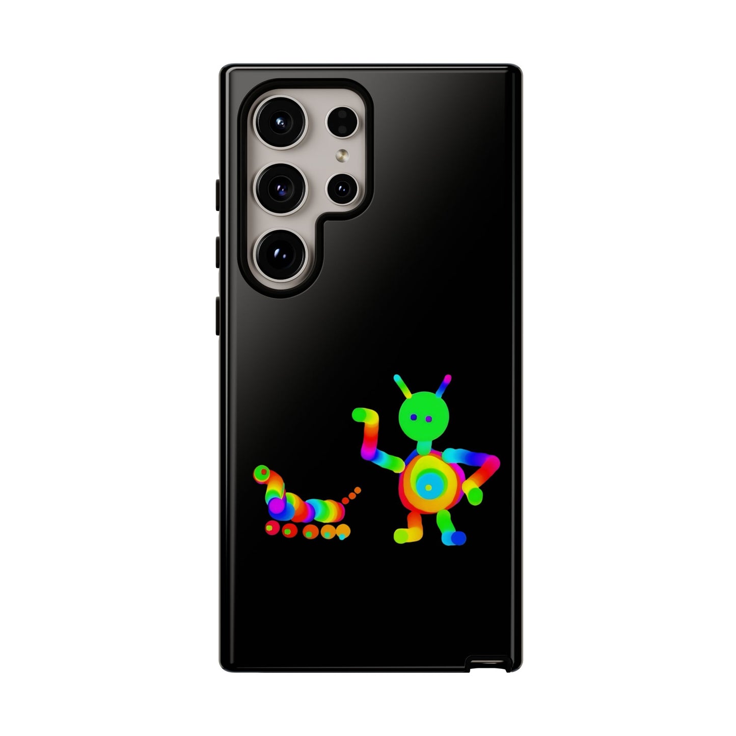 Martian with 5 Wheeled Friend / Phone Cases