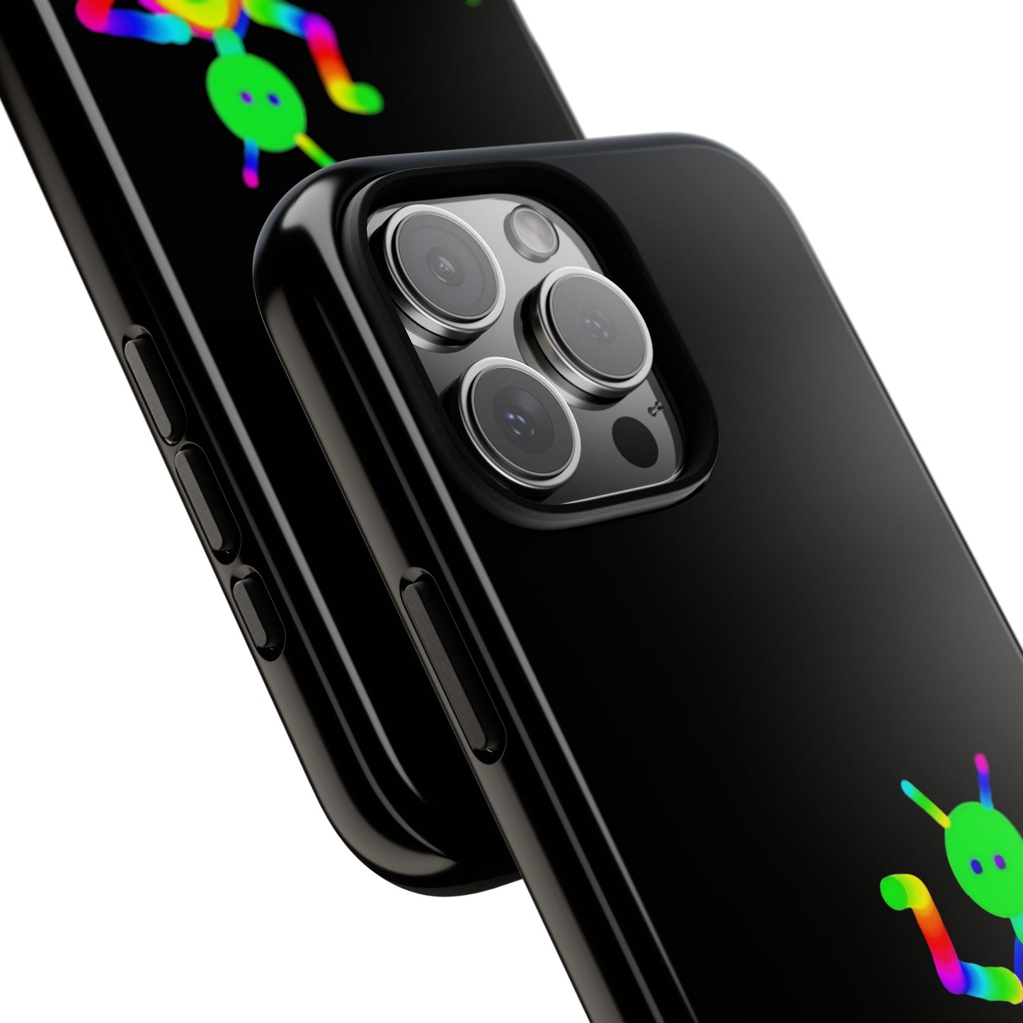 Martian with 5 Wheeled Friend / Phone Cases