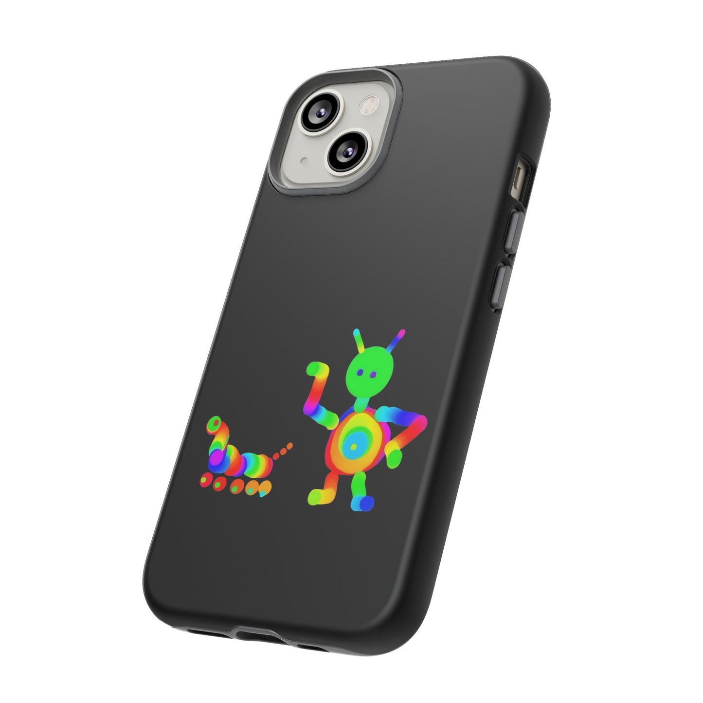 Martian with 5 Wheeled Friend / Phone Cases