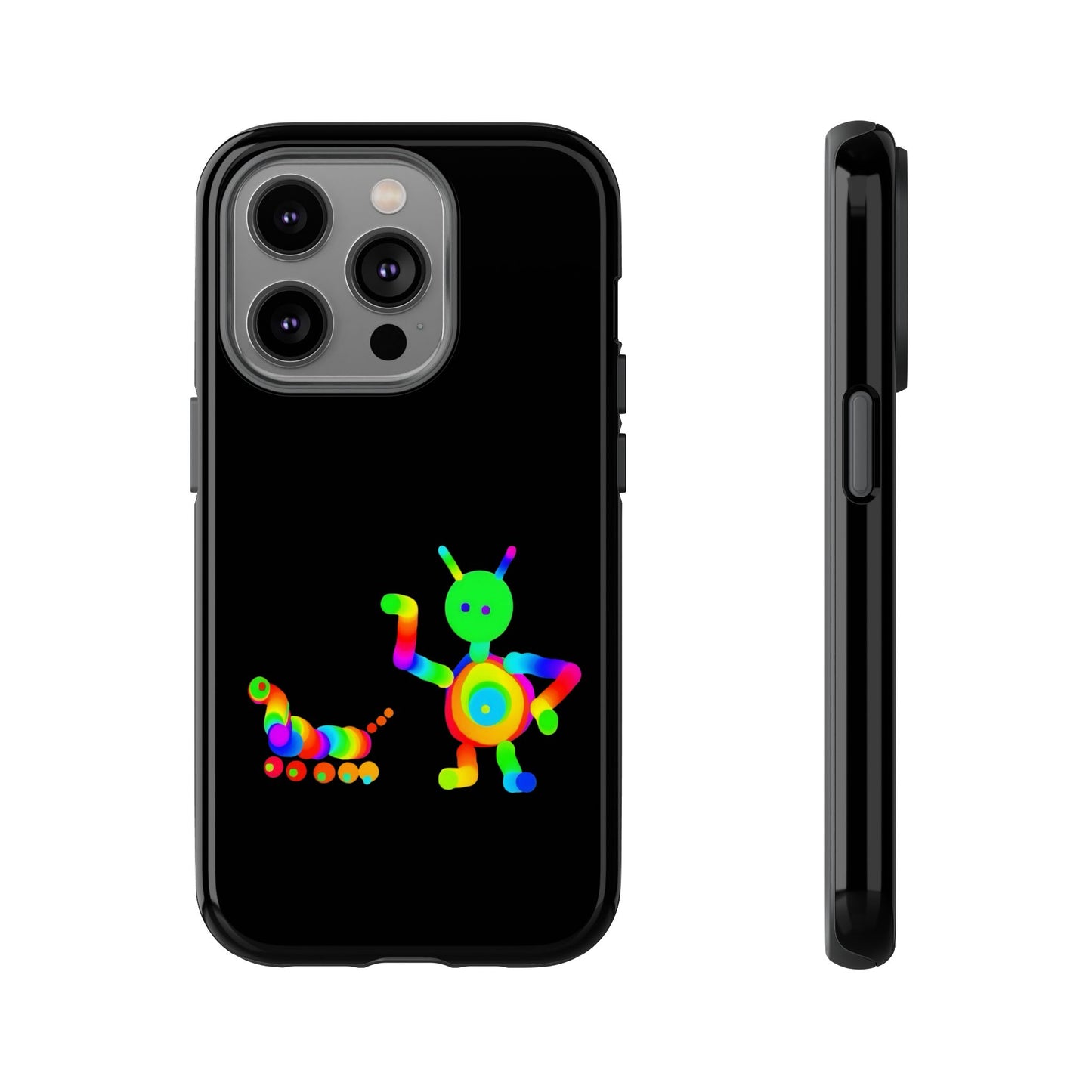 Martian with 5 Wheeled Friend / Phone Cases