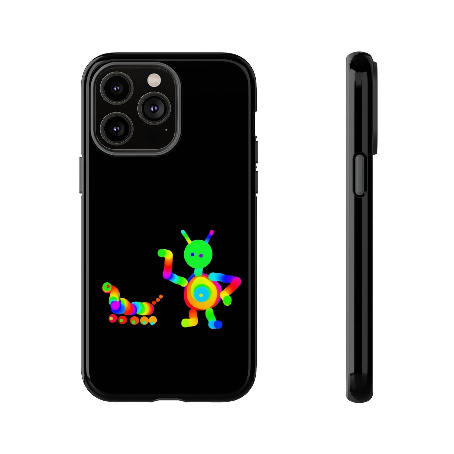 Martian with 5 Wheeled Friend / Phone Cases