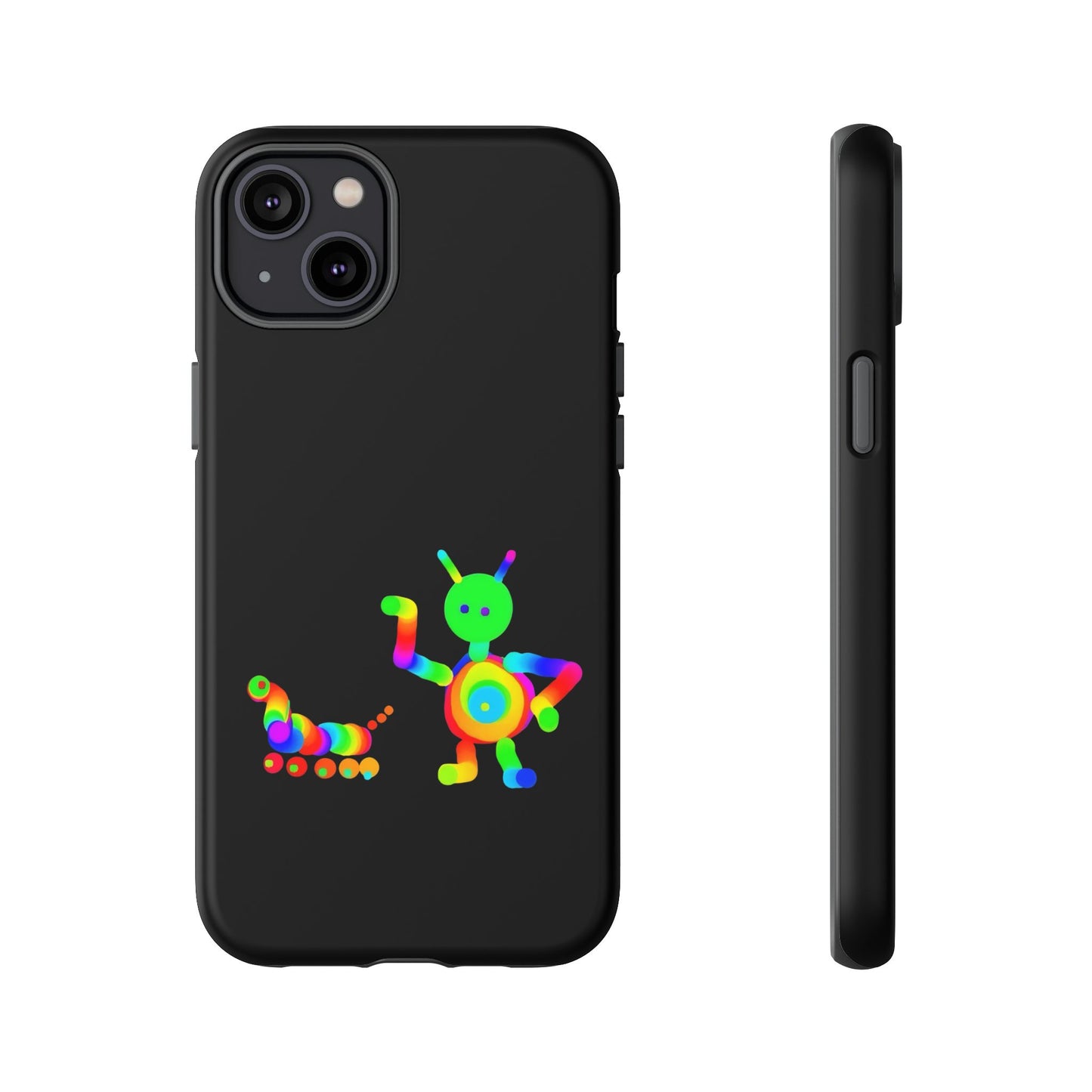 Martian with 5 Wheeled Friend / Phone Cases