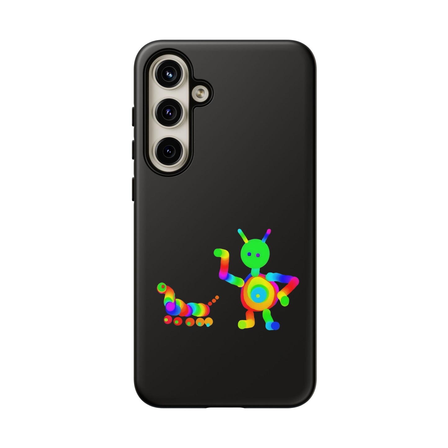 Martian with 5 Wheeled Friend / Phone Cases