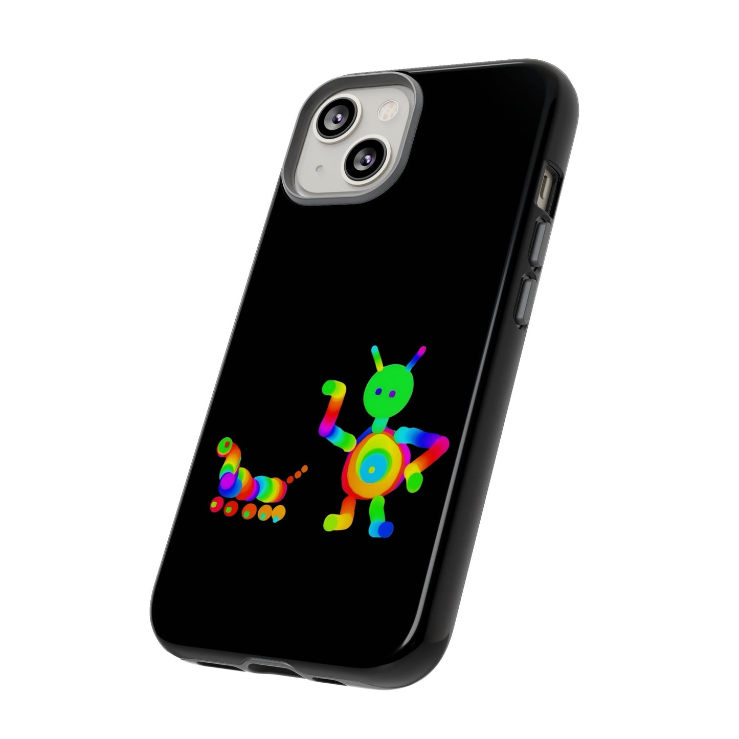 Martian with 5 Wheeled Friend / Phone Cases