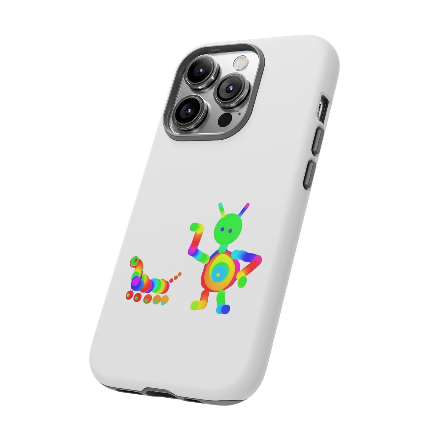 Martian with 5 Wheeled Friend / Phone Cases