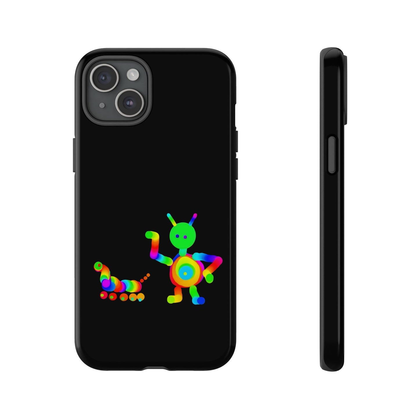 Martian with 5 Wheeled Friend / Phone Cases