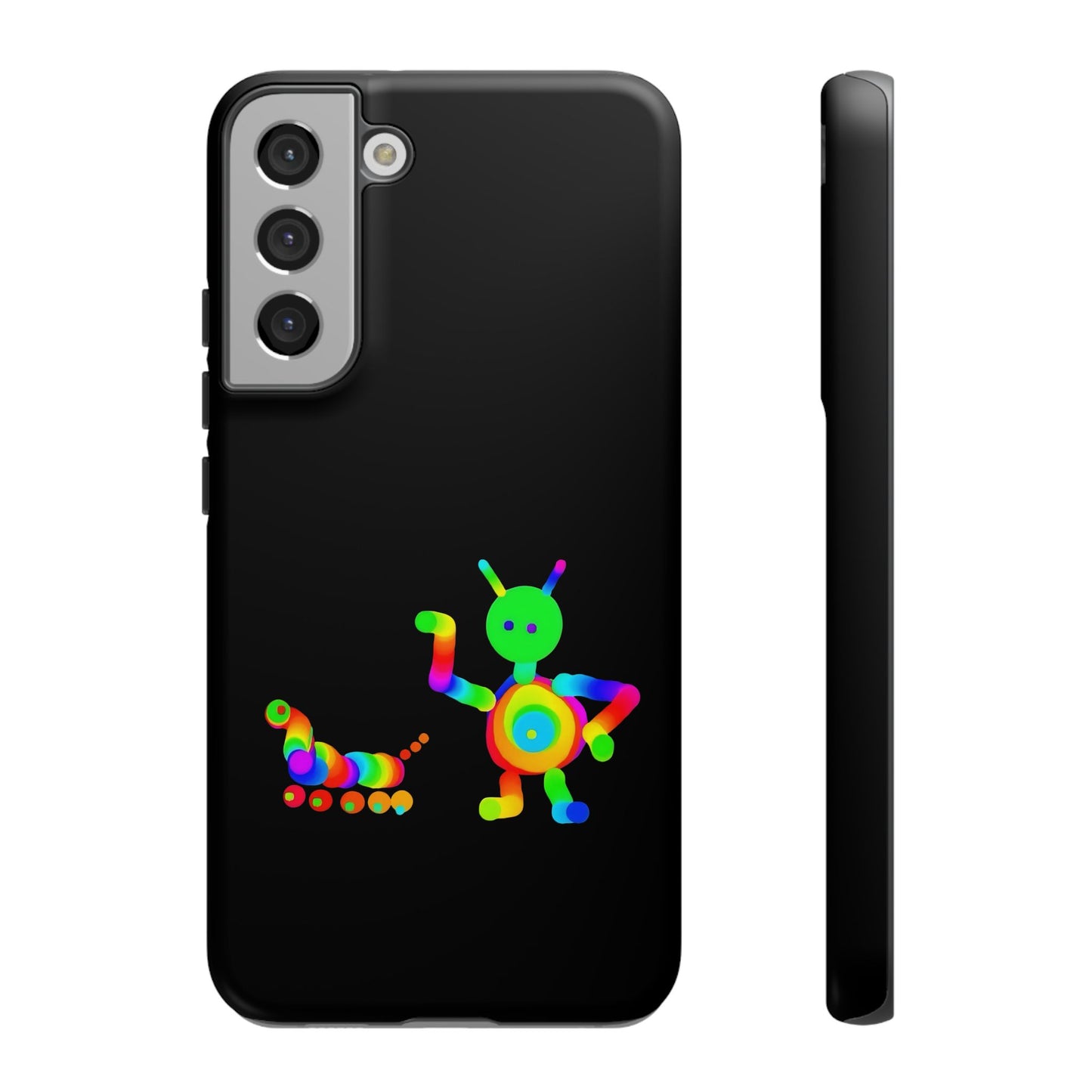 Martian with 5 Wheeled Friend / Phone Cases