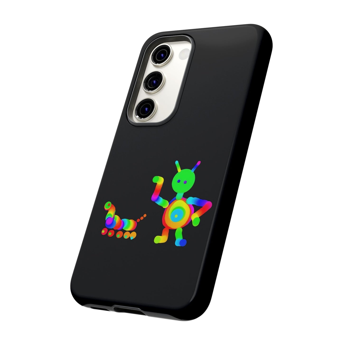 Martian with 5 Wheeled Friend / Phone Cases