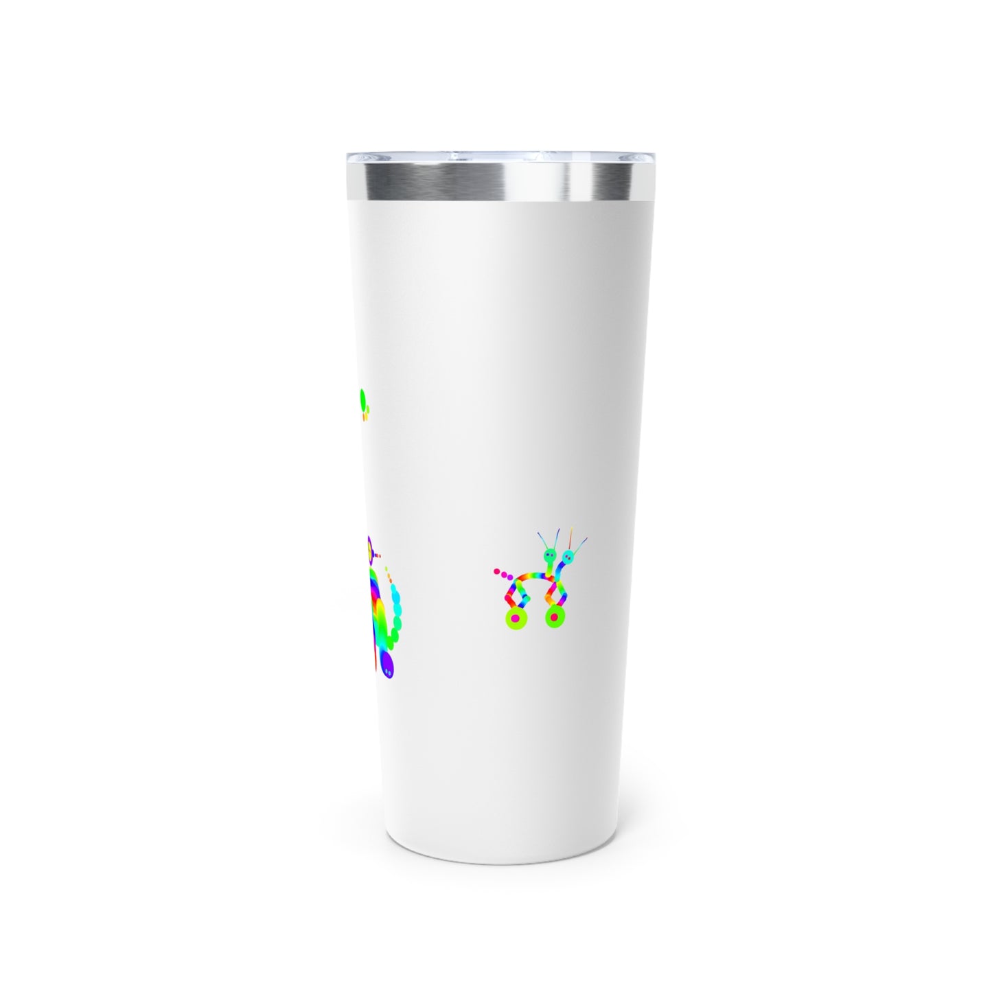 Big Martian with Little Friends Copper Vacuum Insulated Tumbler, 22oz
