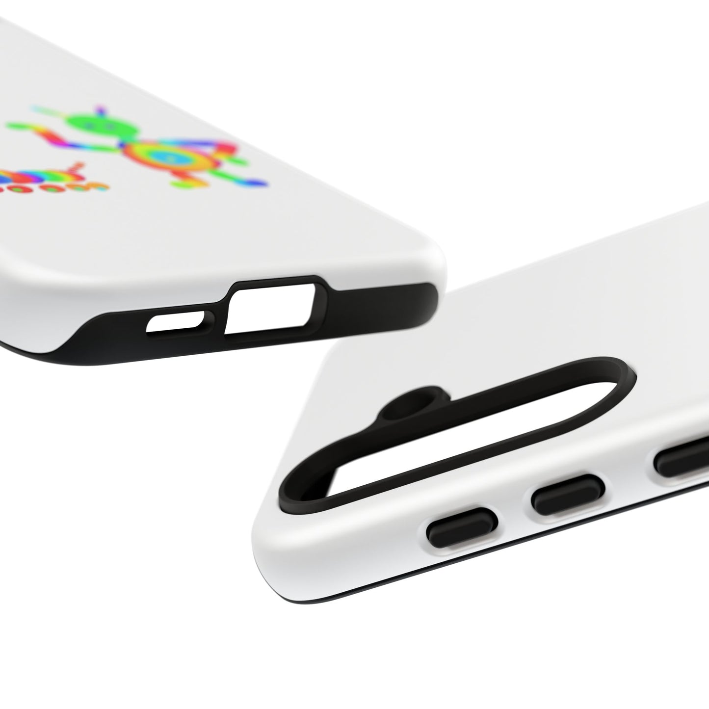 Martian with 5 Wheeled Friend / Phone Cases