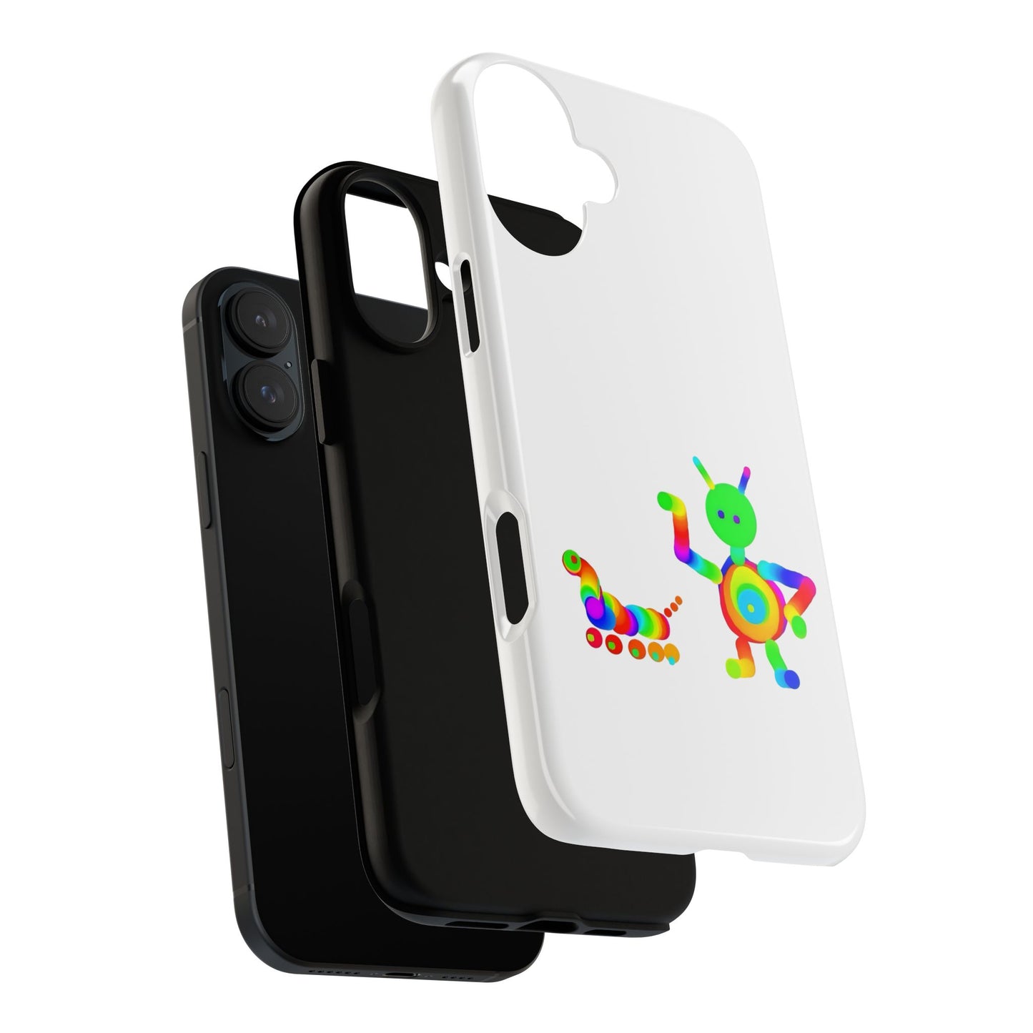 Martian with 5 Wheeled Friend / Phone Cases