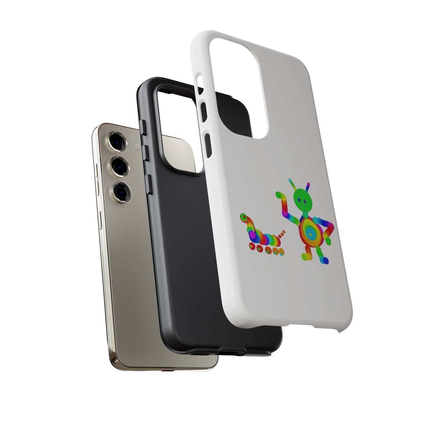 Martian with 5 Wheeled Friend / Phone Cases