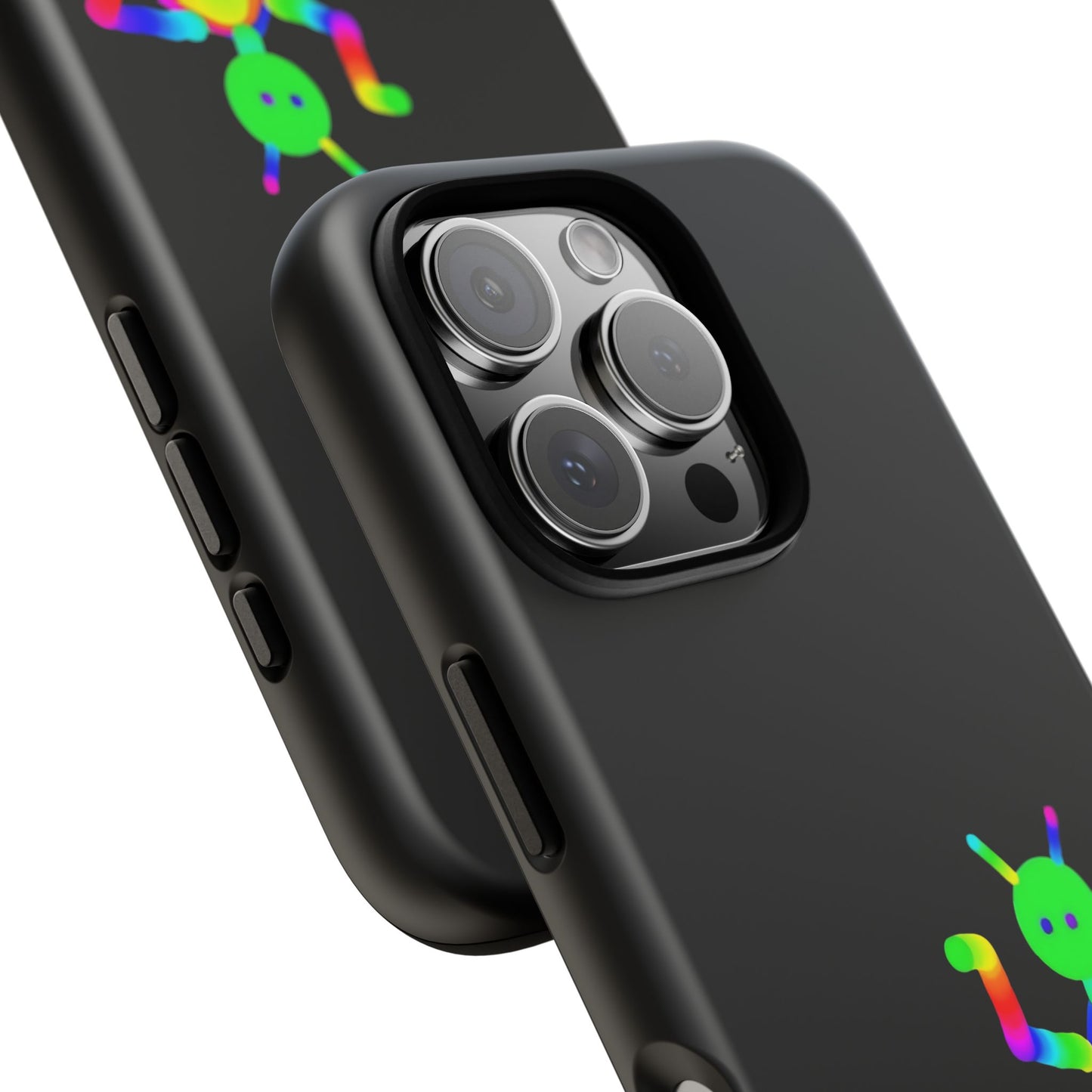 Martian with 5 Wheeled Friend / Phone Cases