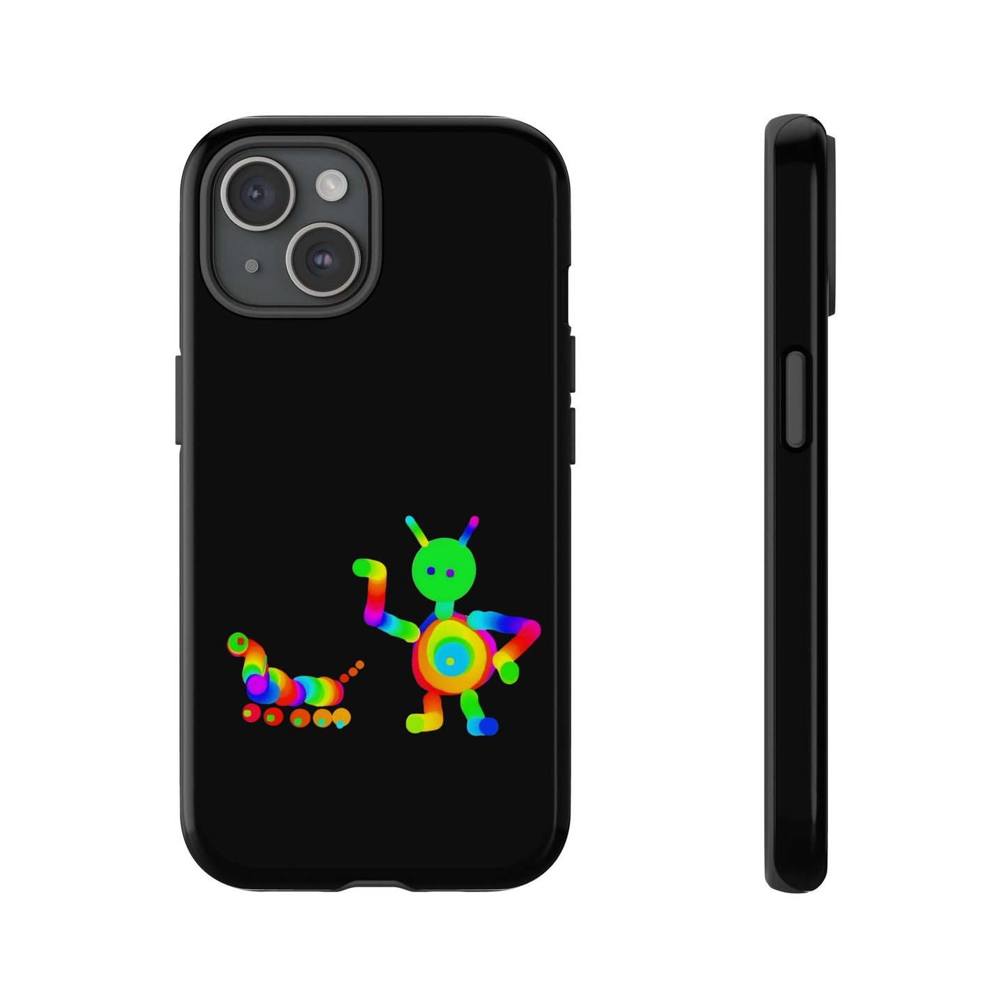 Martian with 5 Wheeled Friend / Phone Cases