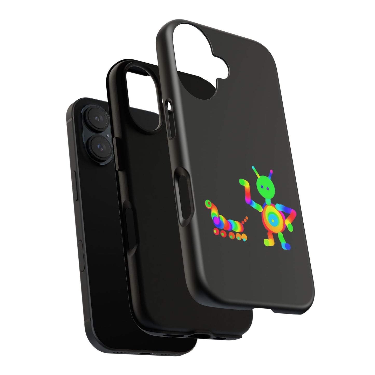 Martian with 5 Wheeled Friend / Phone Cases