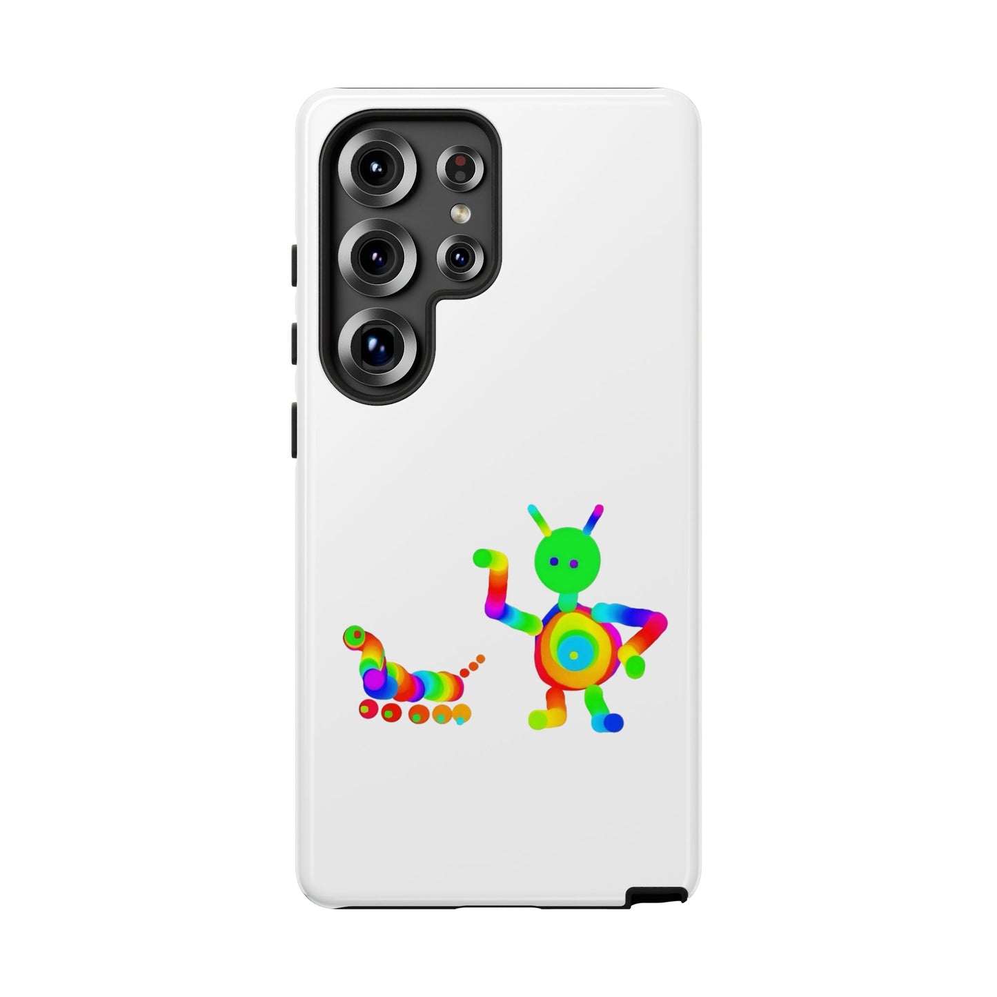 Martian with 5 Wheeled Friend / Phone Cases
