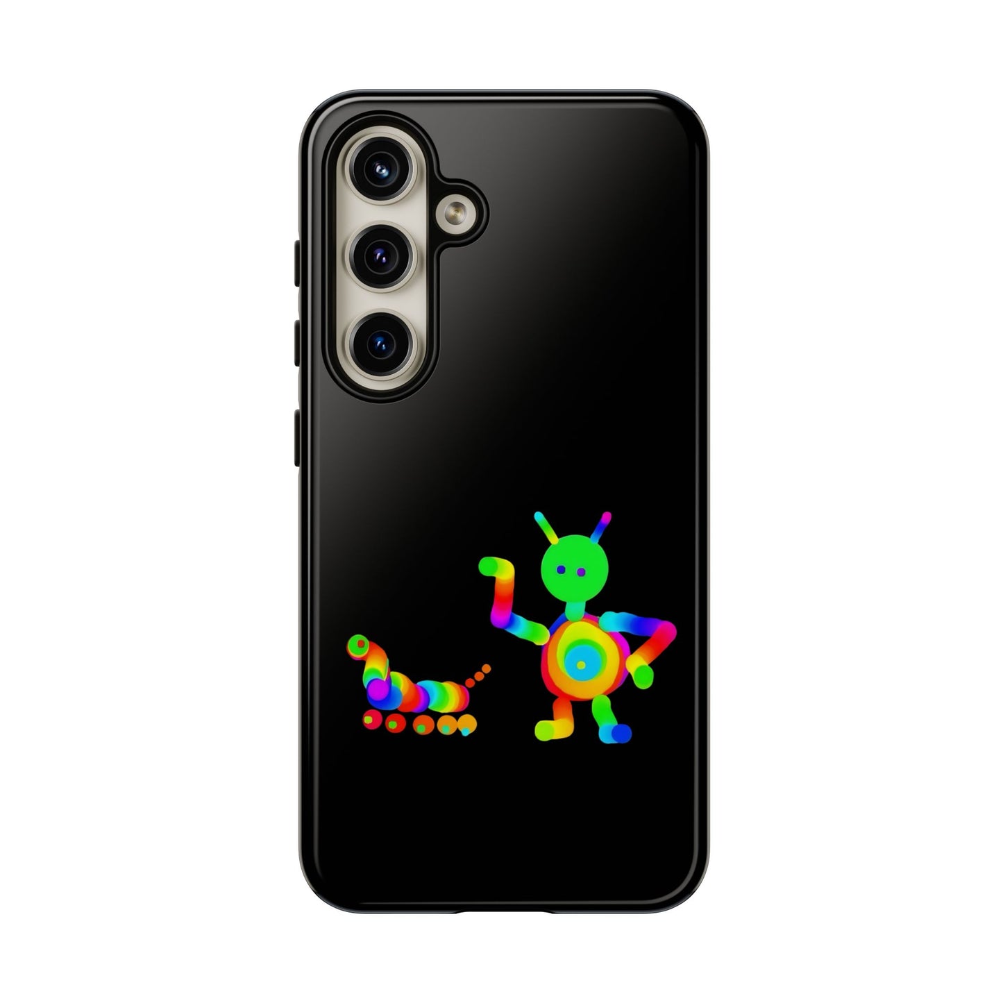 Martian with 5 Wheeled Friend / Phone Cases