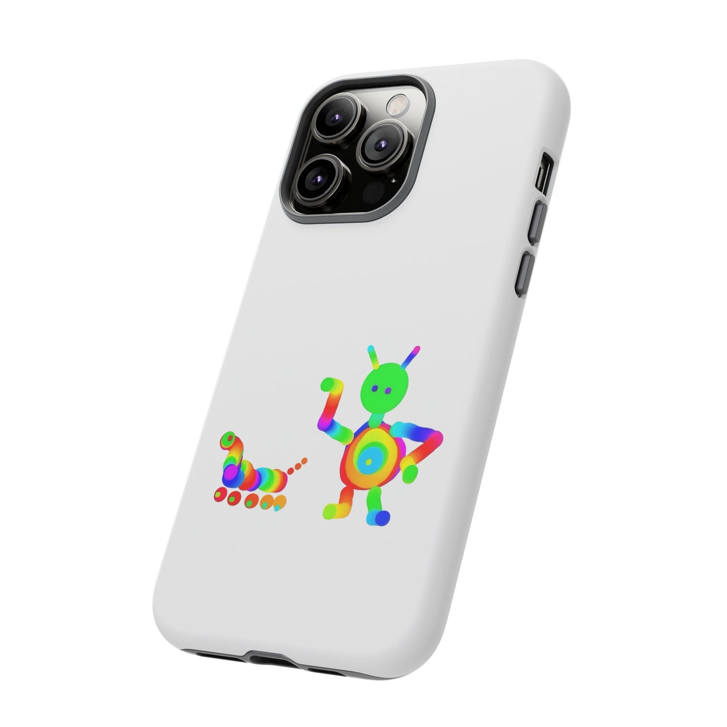 Martian with 5 Wheeled Friend / Phone Cases