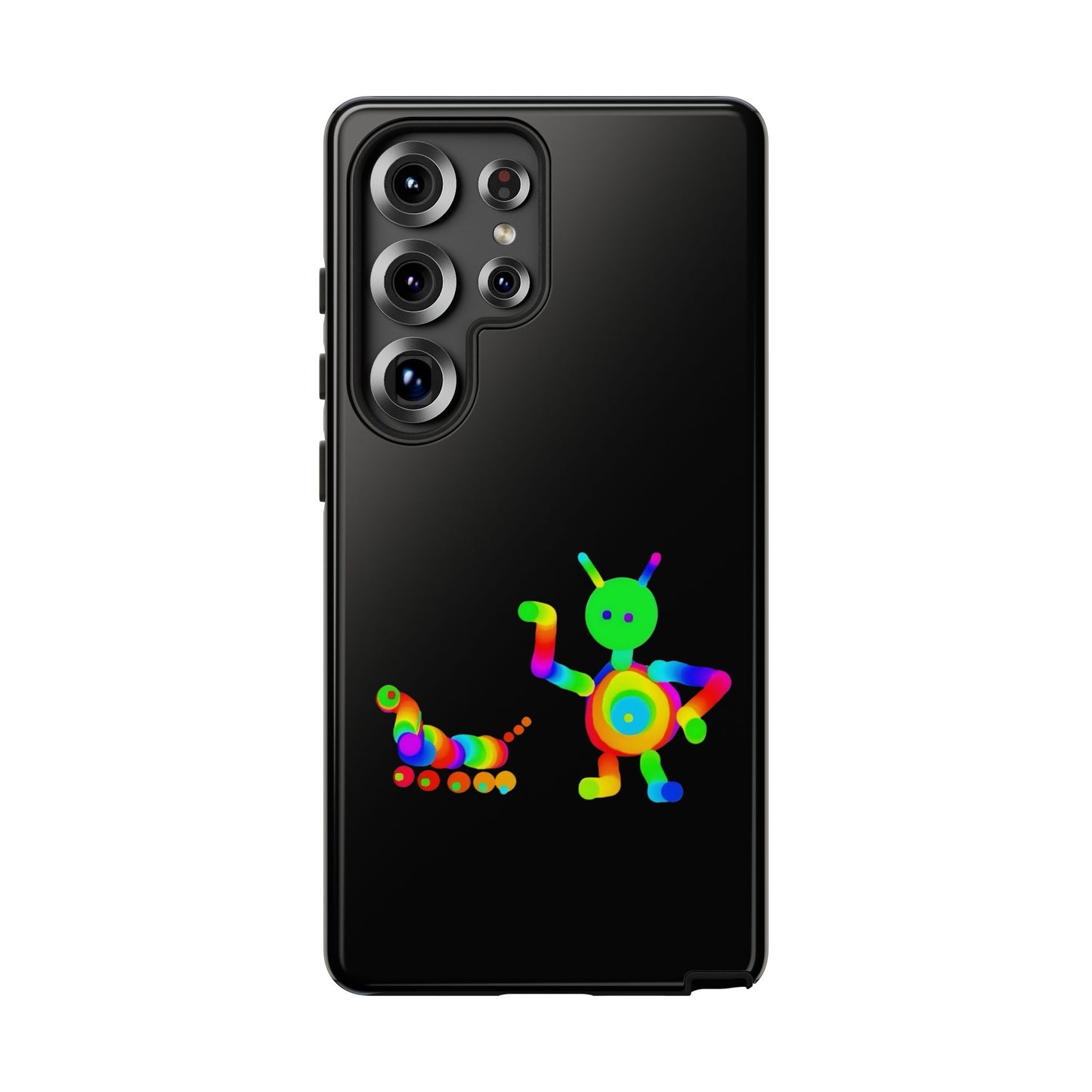 Martian with 5 Wheeled Friend / Phone Cases