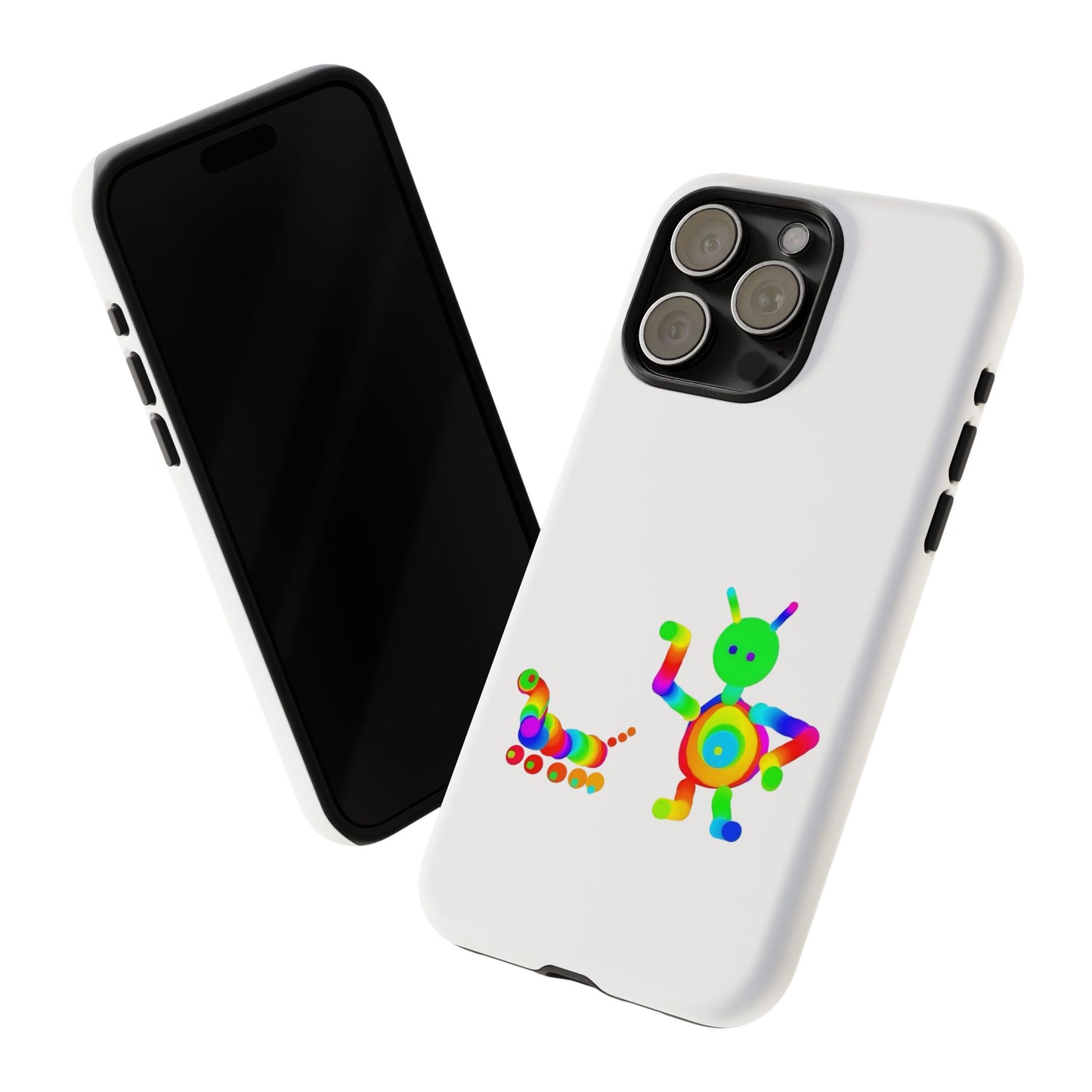 Martian with 5 Wheeled Friend / Phone Cases