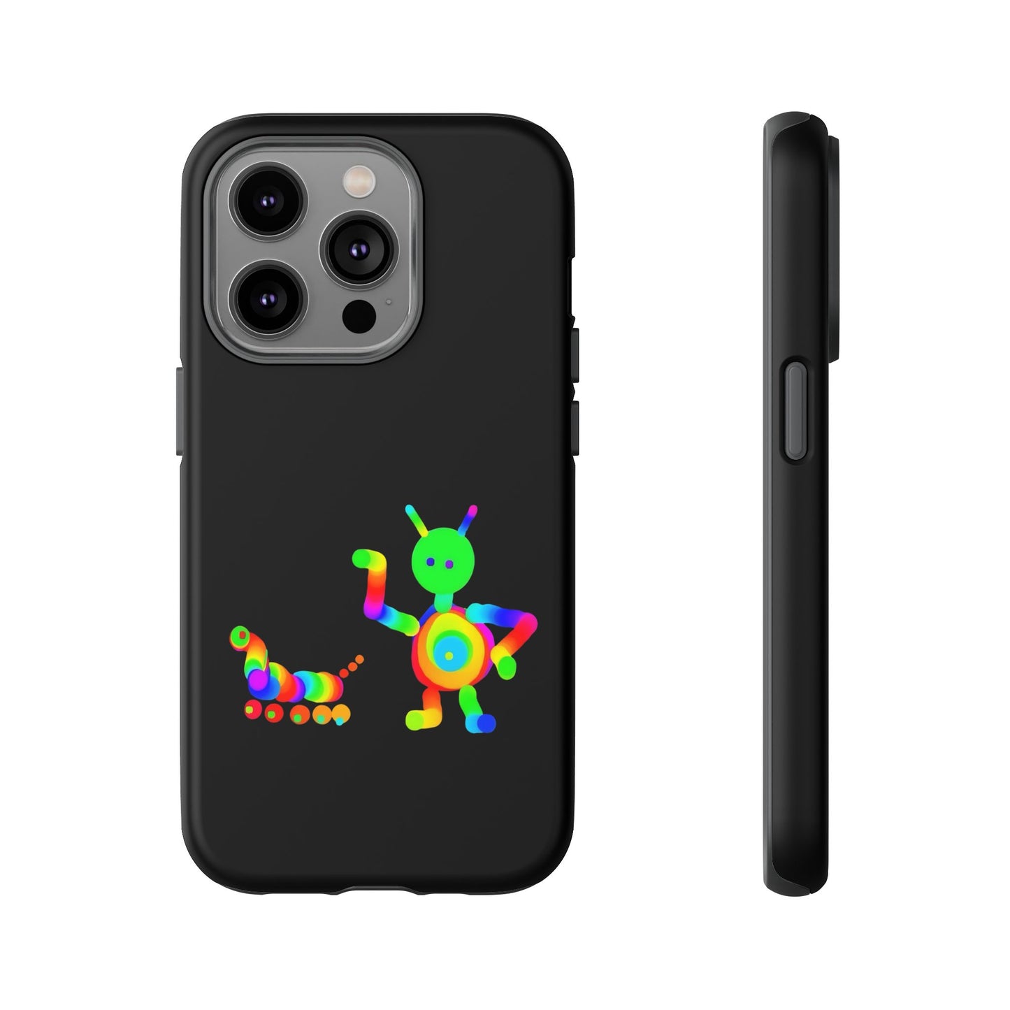 Martian with 5 Wheeled Friend / Phone Cases