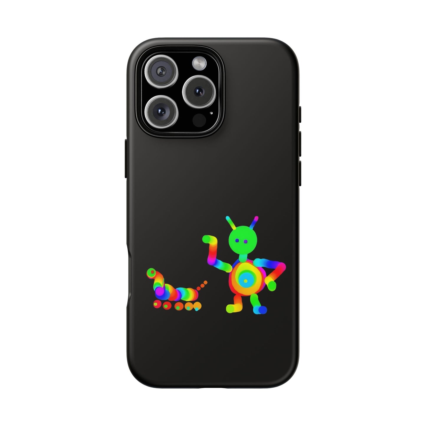 Martian with 5 Wheeled Friend / Phone Cases