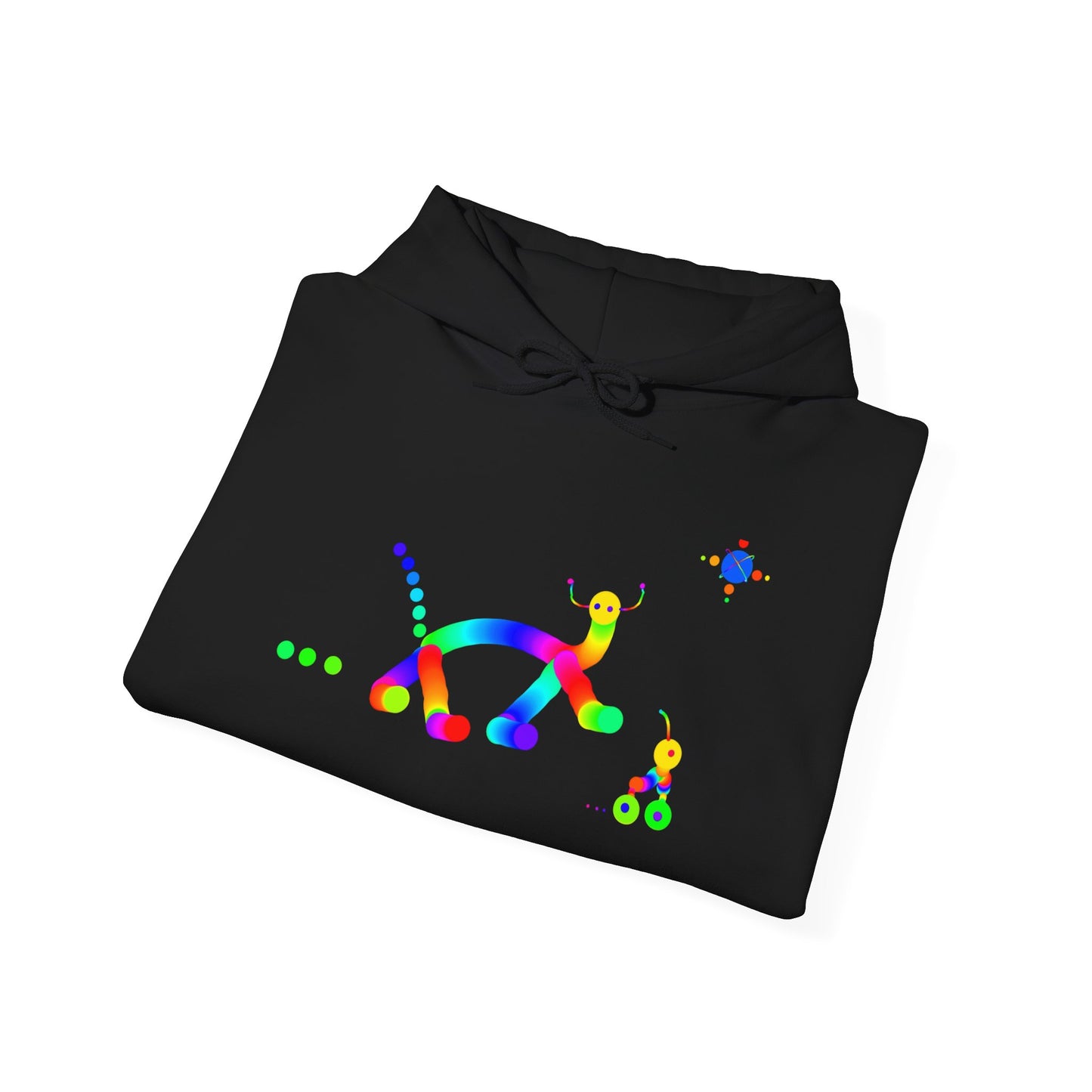 Animal Martian with Friend/ Unisex Heavy Blend™ Hooded Sweatshirt