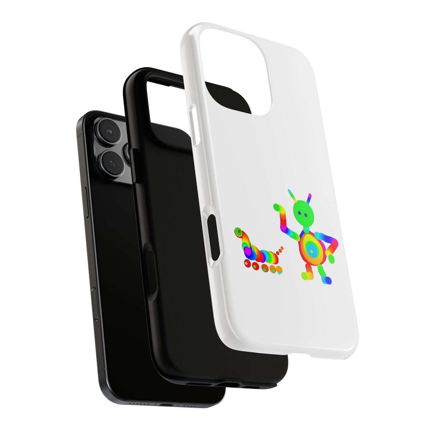Martian with 5 Wheeled Friend / Phone Cases