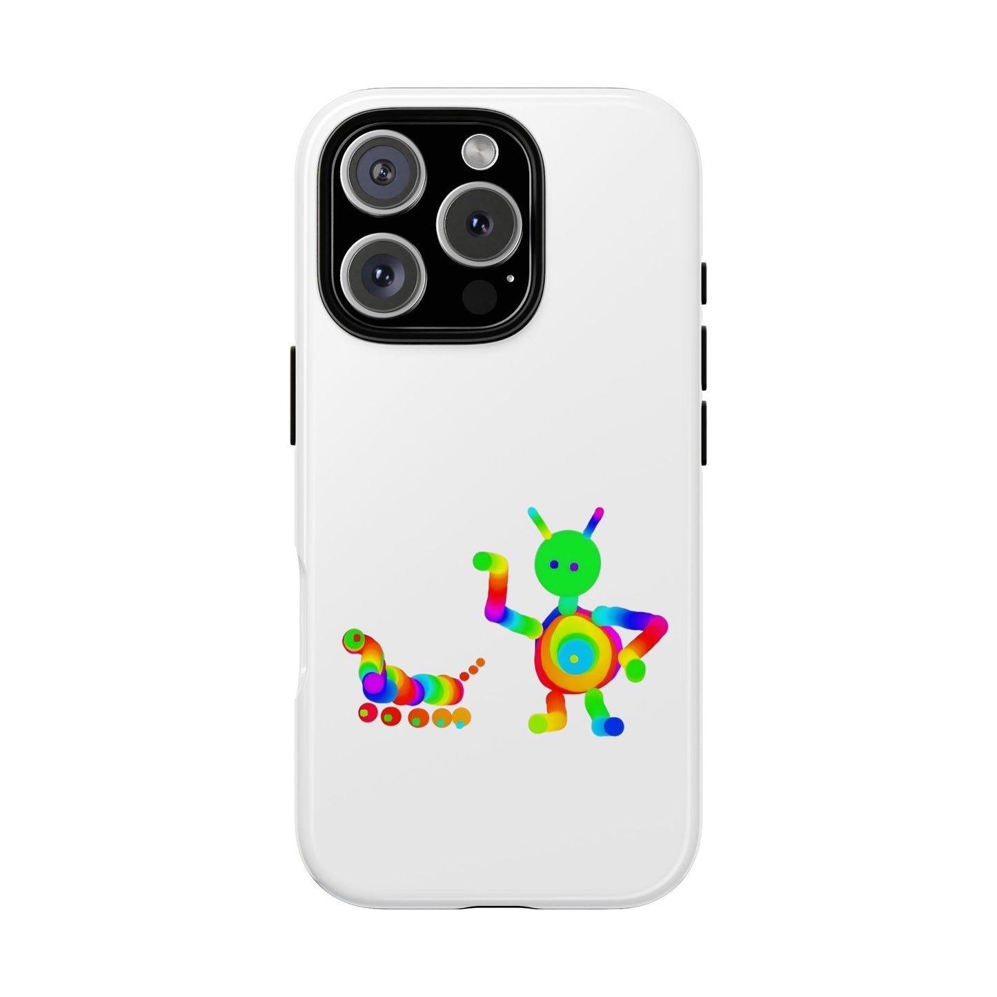 Martian with 5 Wheeled Friend / Phone Cases