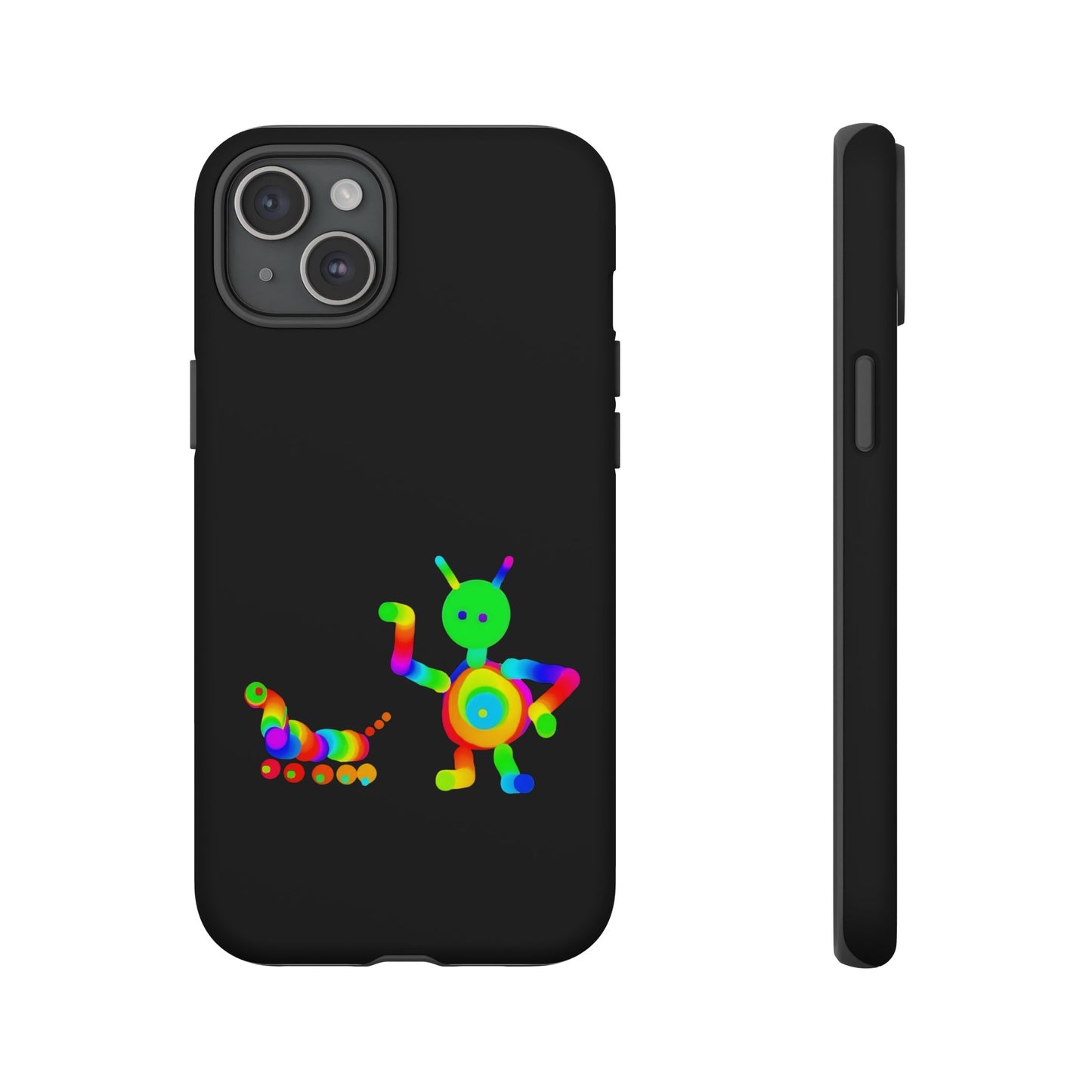 Martian with 5 Wheeled Friend / Phone Cases