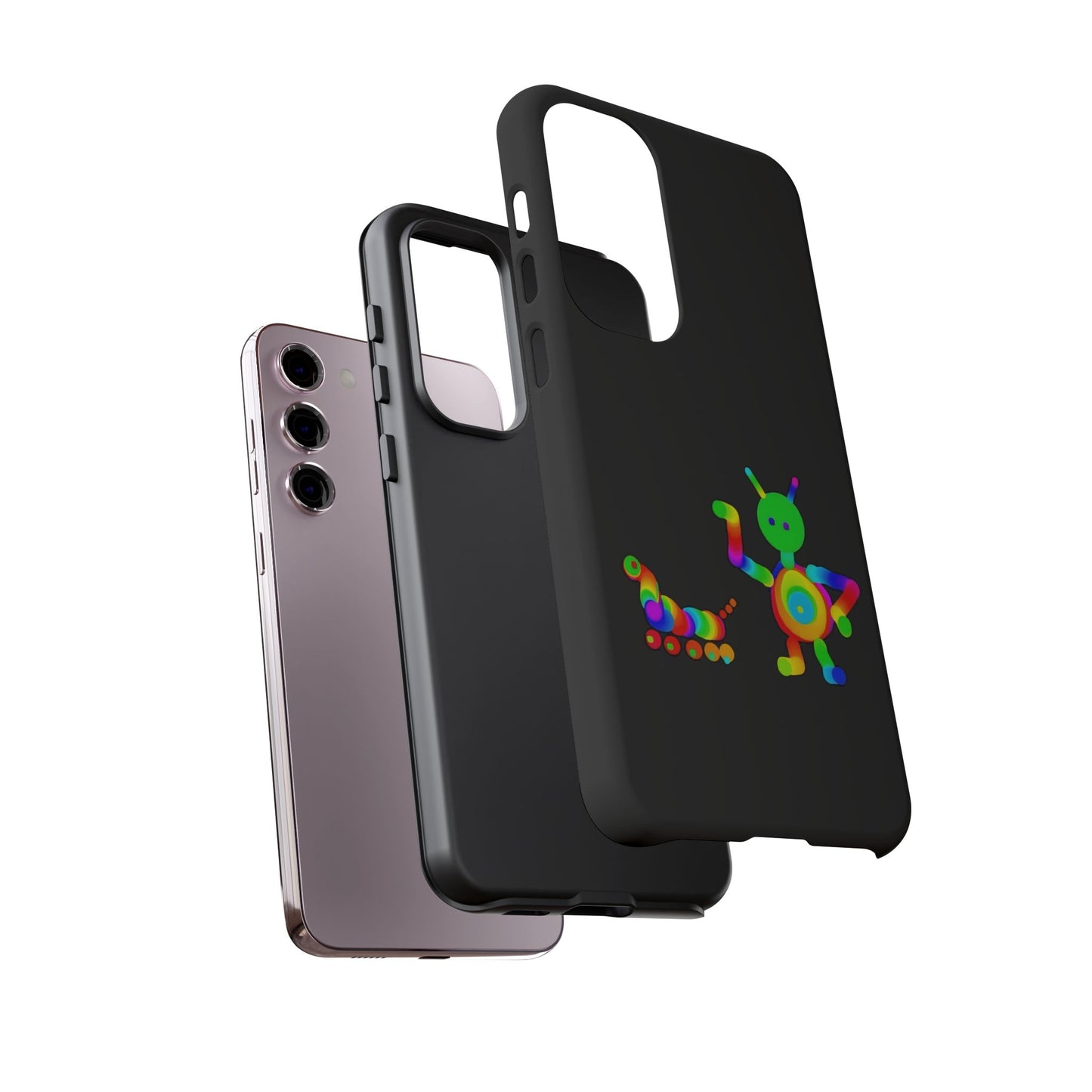 Martian with 5 Wheeled Friend / Phone Cases